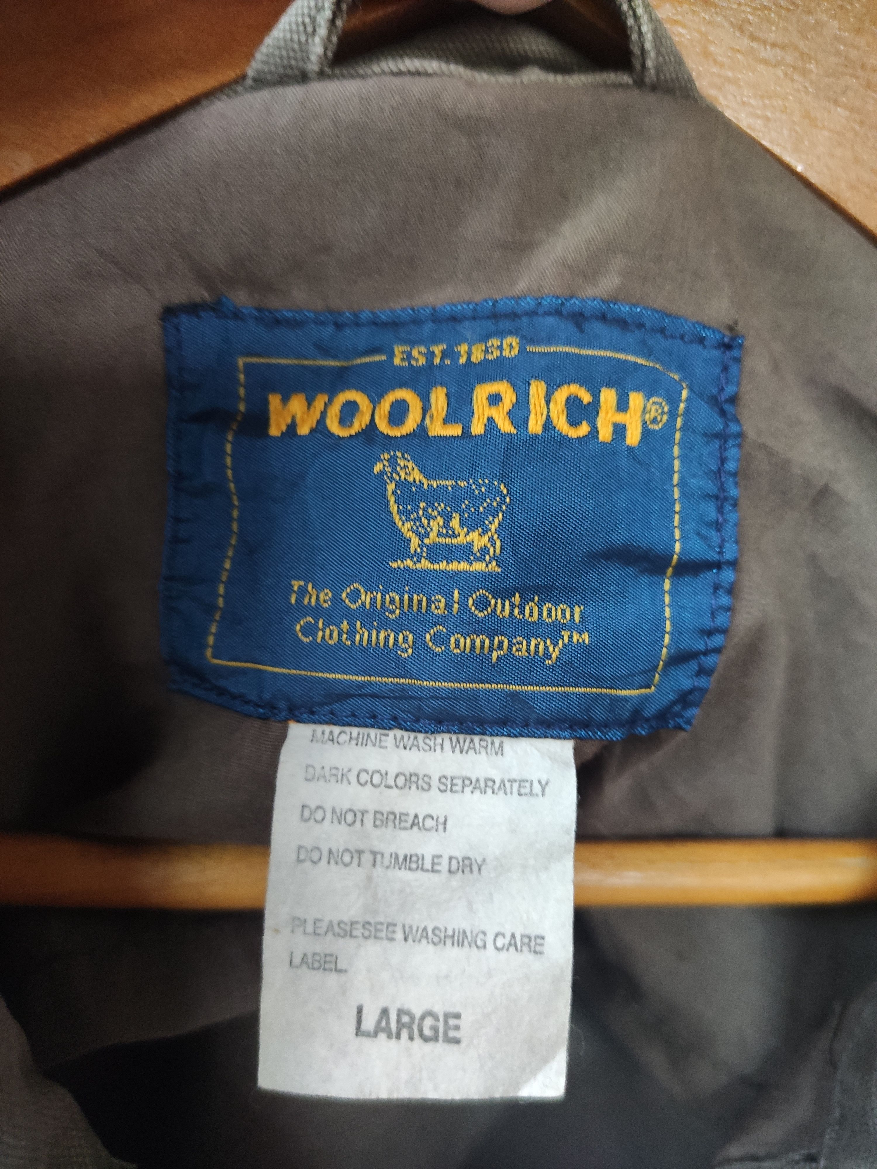 Woolrich Woolen Mills Woolrich Chore Jacket military design Size US L / EU 52-54 / 3 - 4 Thumbnail