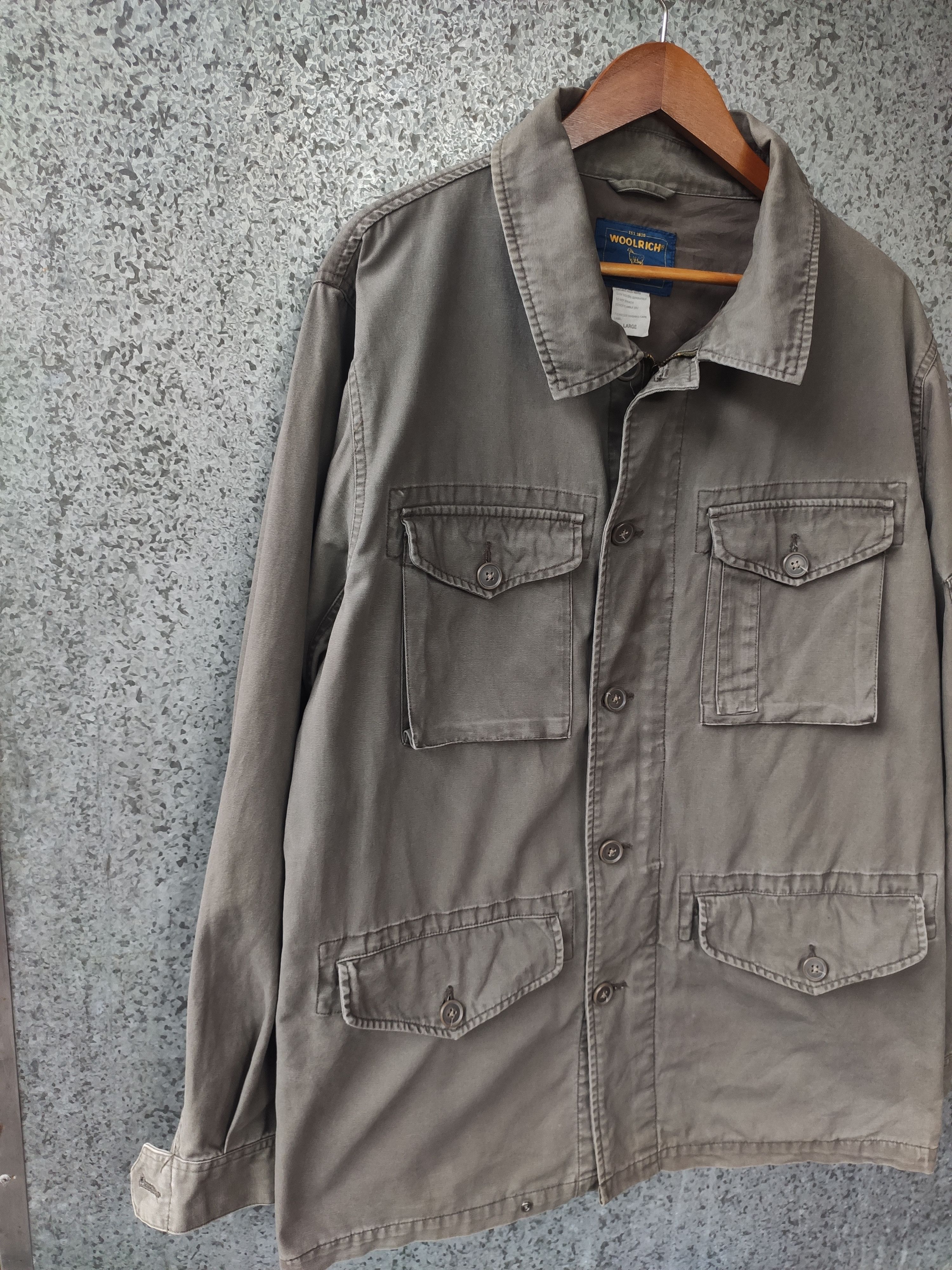 Woolrich Woolen Mills Woolrich Chore Jacket military design Size US L / EU 52-54 / 3 - 6 Thumbnail