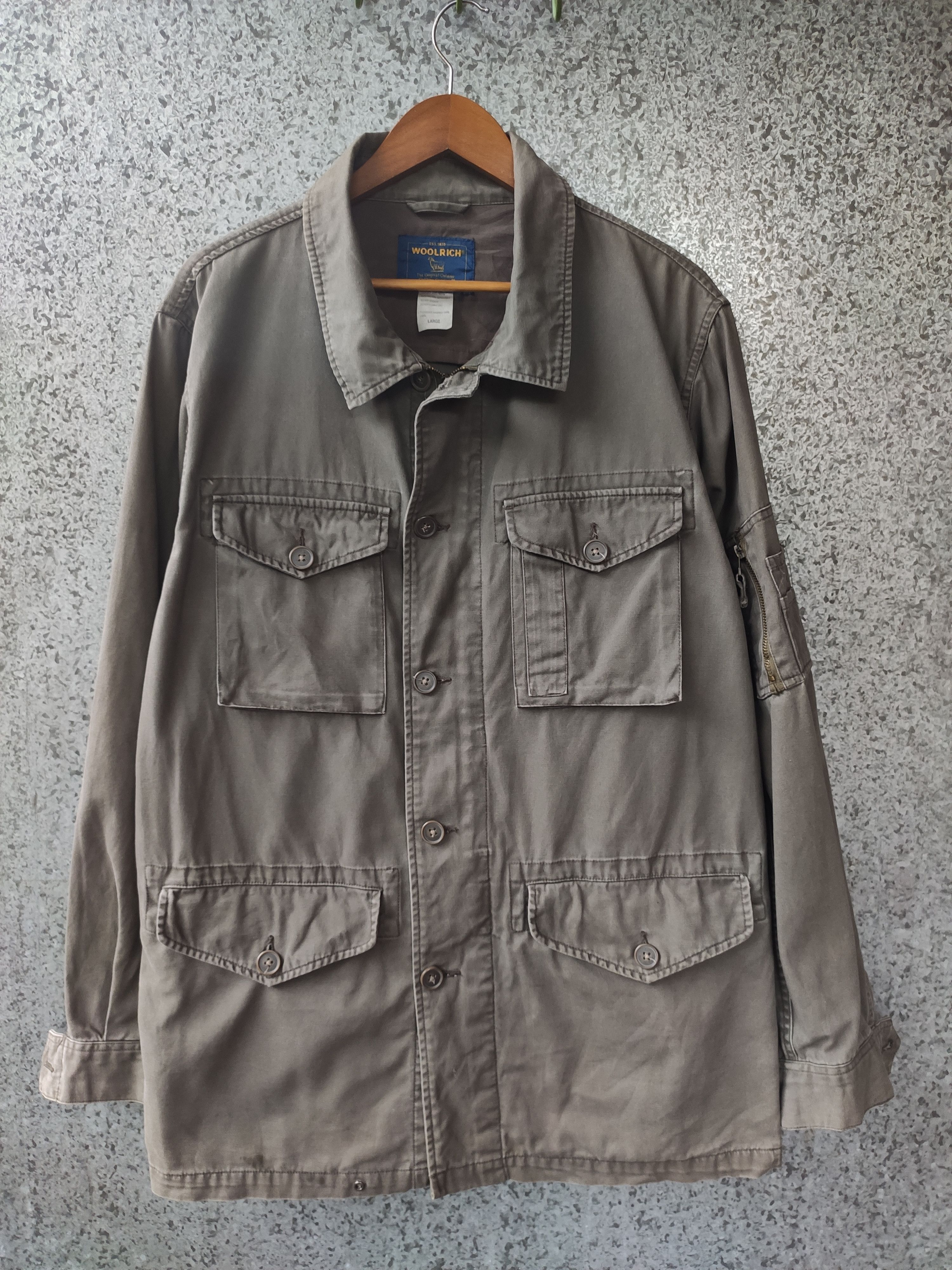 Woolrich Woolen Mills Woolrich Chore Jacket military design Size US L / EU 52-54 / 3 - 1 Thumbnail