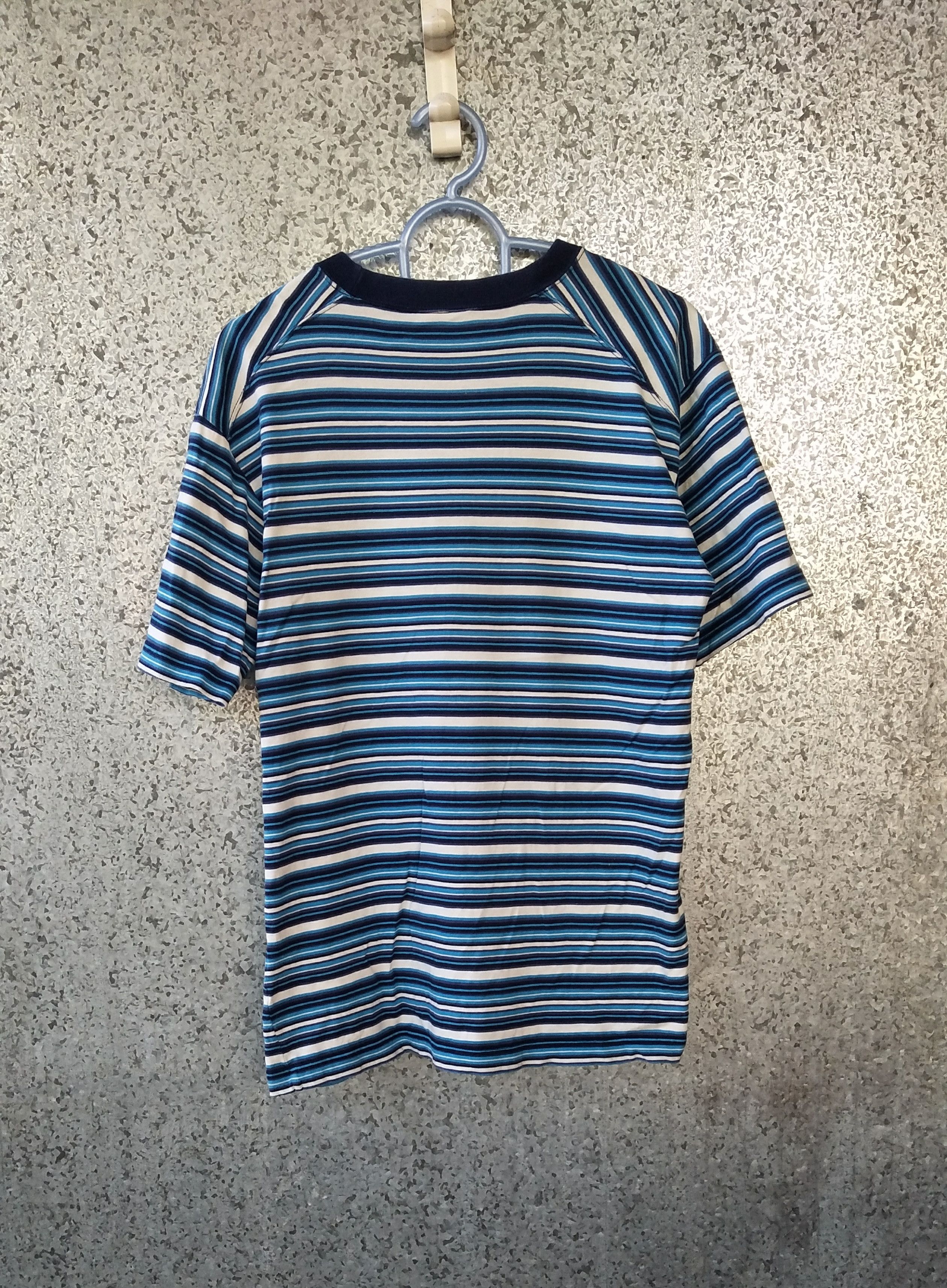 United Arrows United Arrows stripes t shirt blue label Size US M / EU 48-50 / 2 - 2 Thumbnail