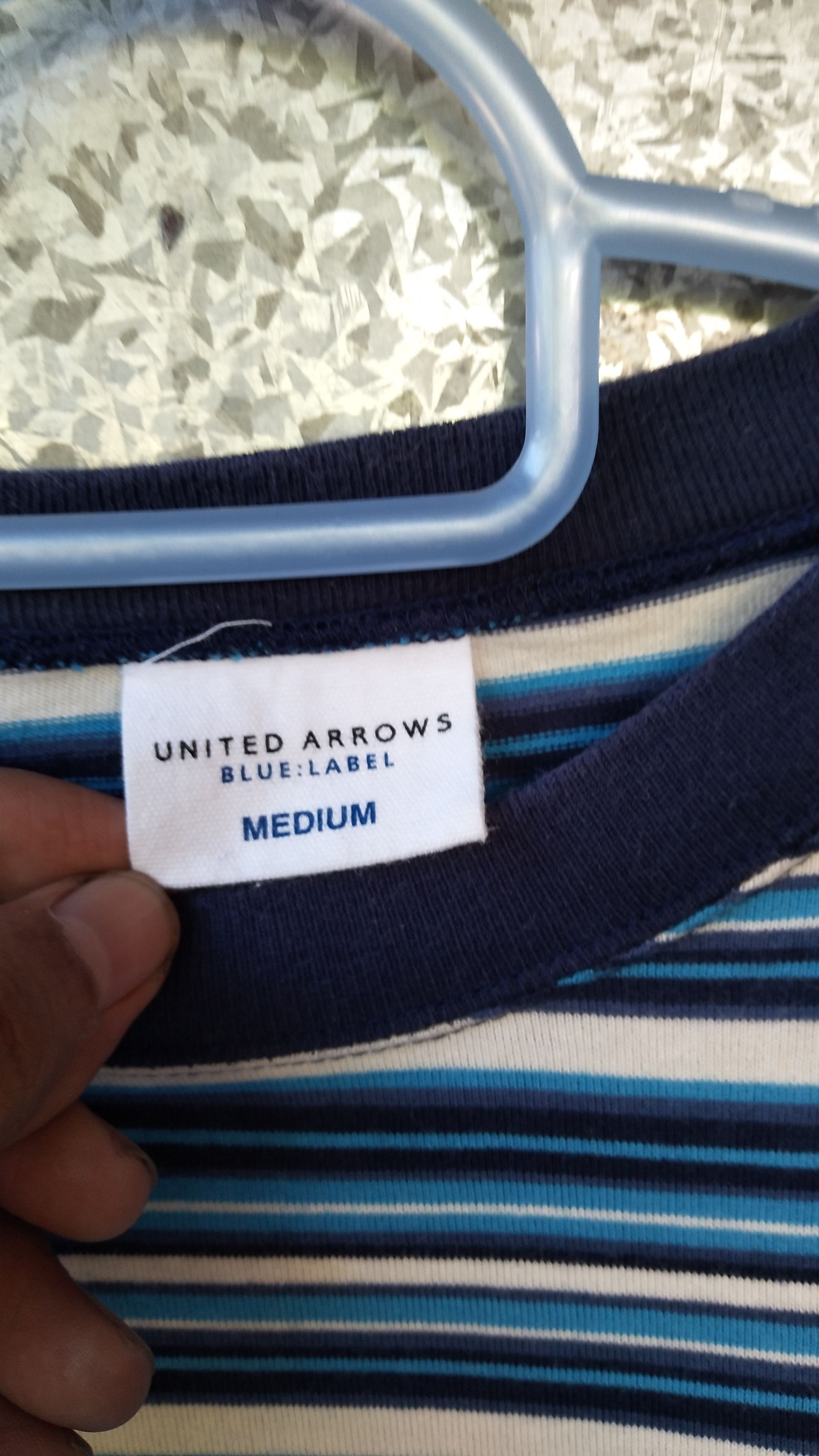 United Arrows United Arrows stripes t shirt blue label Size US M / EU 48-50 / 2 - 3 Thumbnail