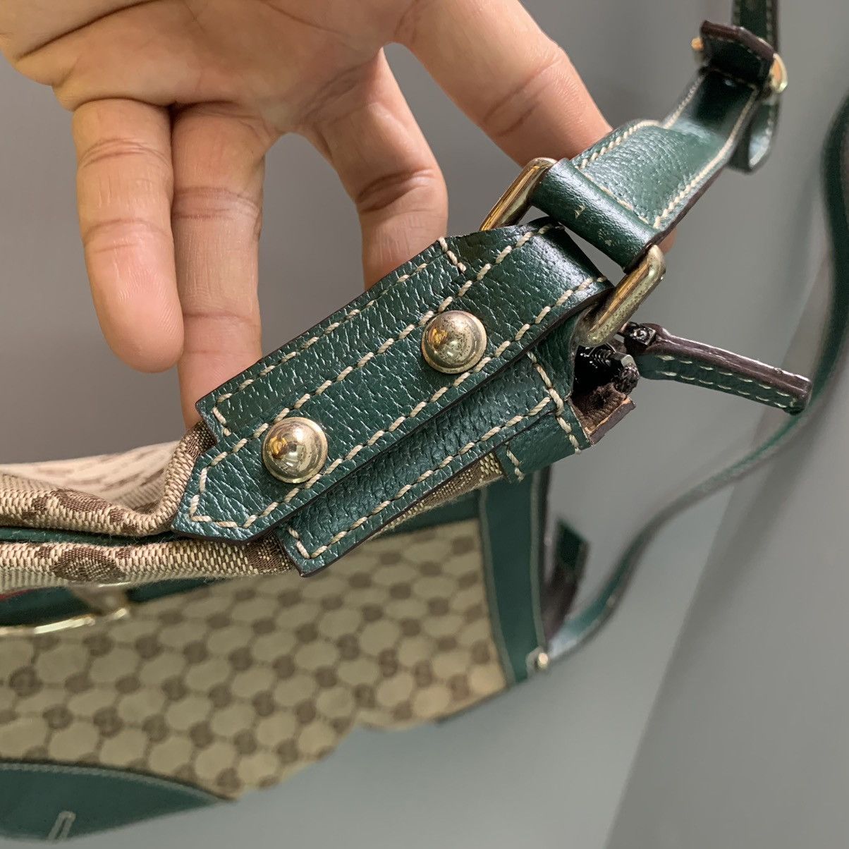 Gucci Gucci Monogram Mesengger Bag Size ONE SIZE - 4 Thumbnail