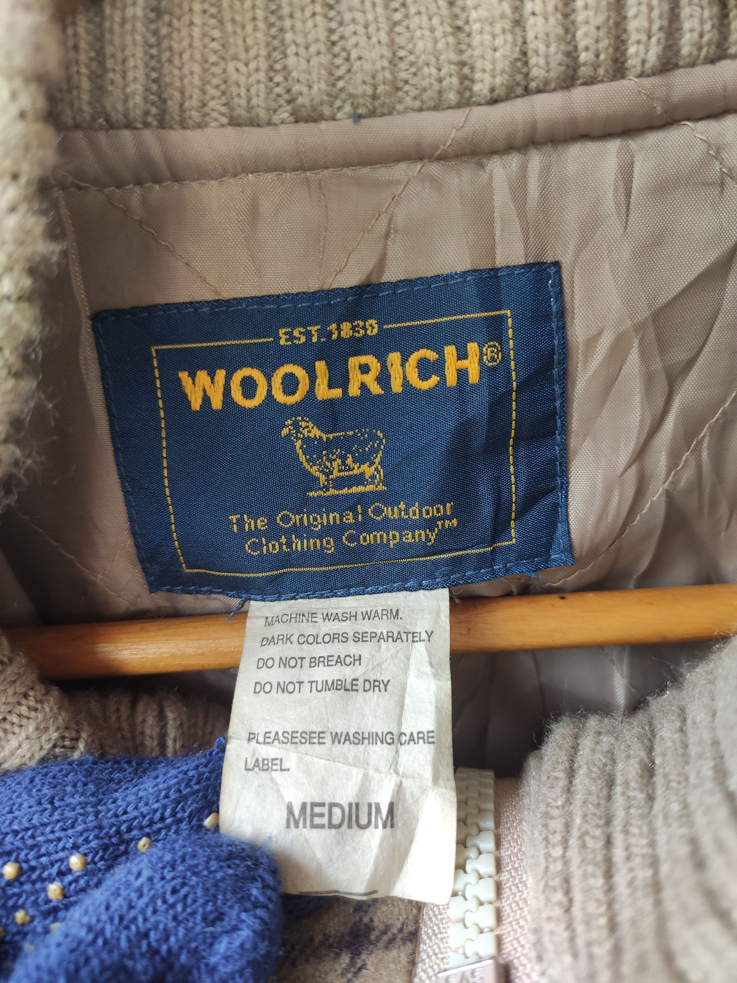 Vintage × Woolrich Woolen Mills Woolrich zipper Jacket tartan design Size US M / EU 48-50 / 2 - 5 Thumbnail