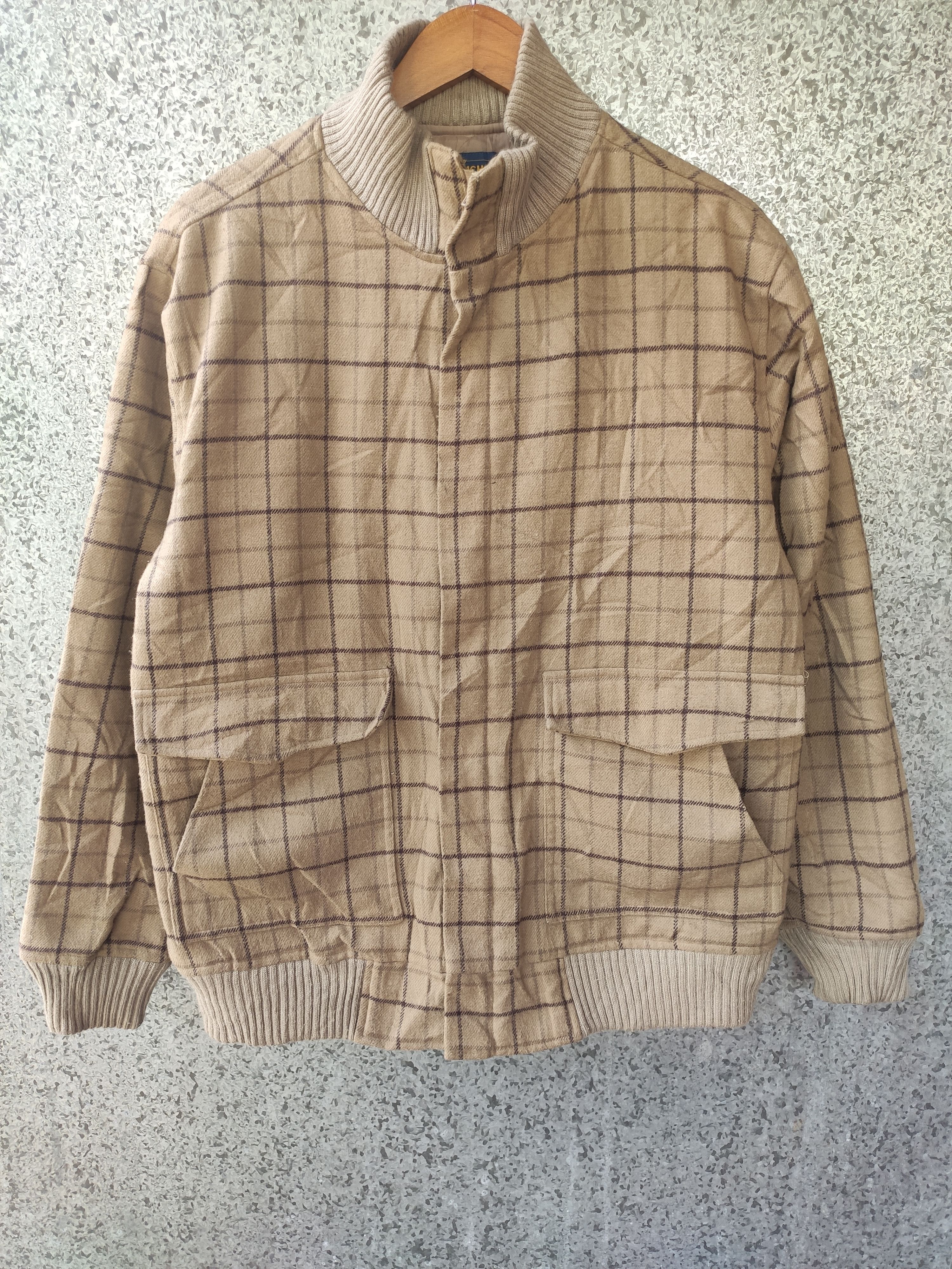 Vintage × Woolrich Woolen Mills Woolrich zipper Jacket tartan design Size US M / EU 48-50 / 2 - 1 Thumbnail