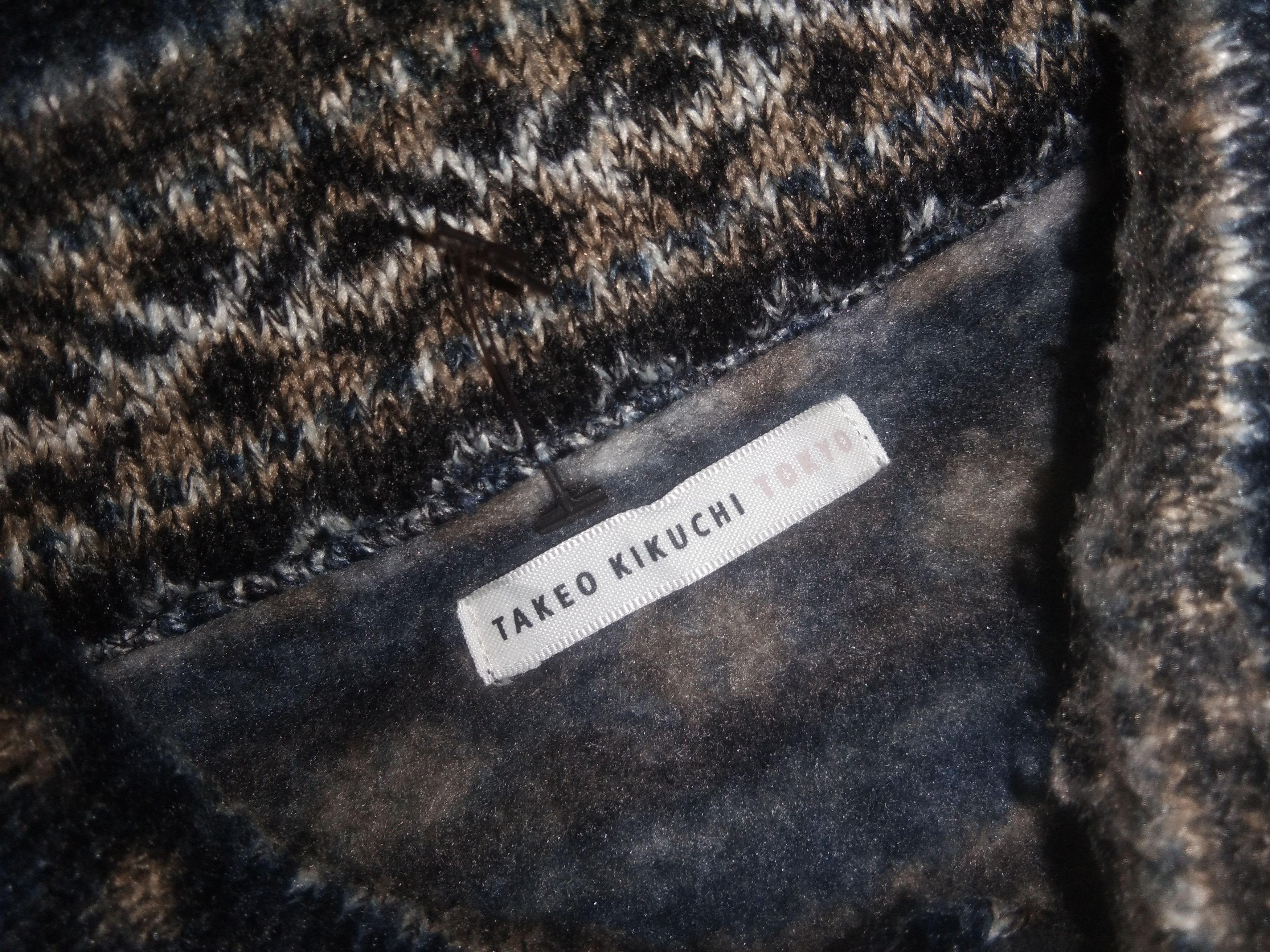 Japanese Brand × Takeo Kikuchi Takeo Kikuchi knitwear sweater jacket fashion designer japan Size US S / EU 44-46 / 1 - 6 Thumbnail