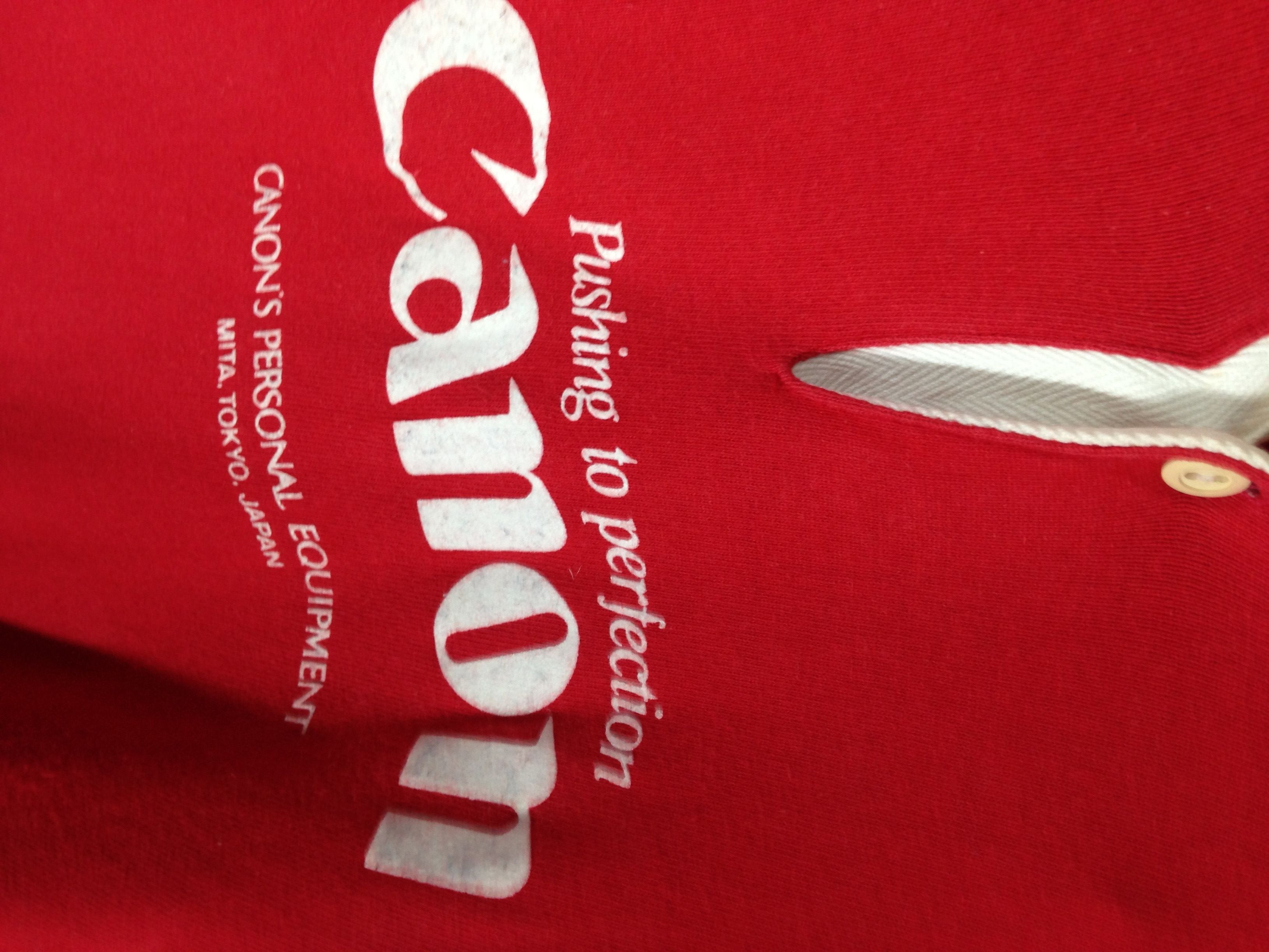 Canon Vintage Canon Polo Long Sleeve Shirt GCW23 Size US S / EU 44-46 / 1 - 7 Thumbnail