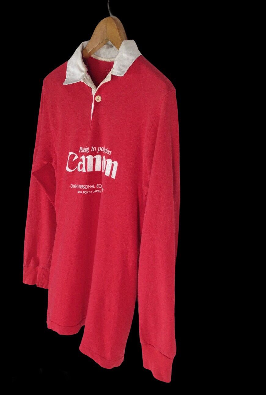 Canon Vintage Canon Polo Long Sleeve Shirt GCW23 Size US S / EU 44-46 / 1 - 3 Thumbnail
