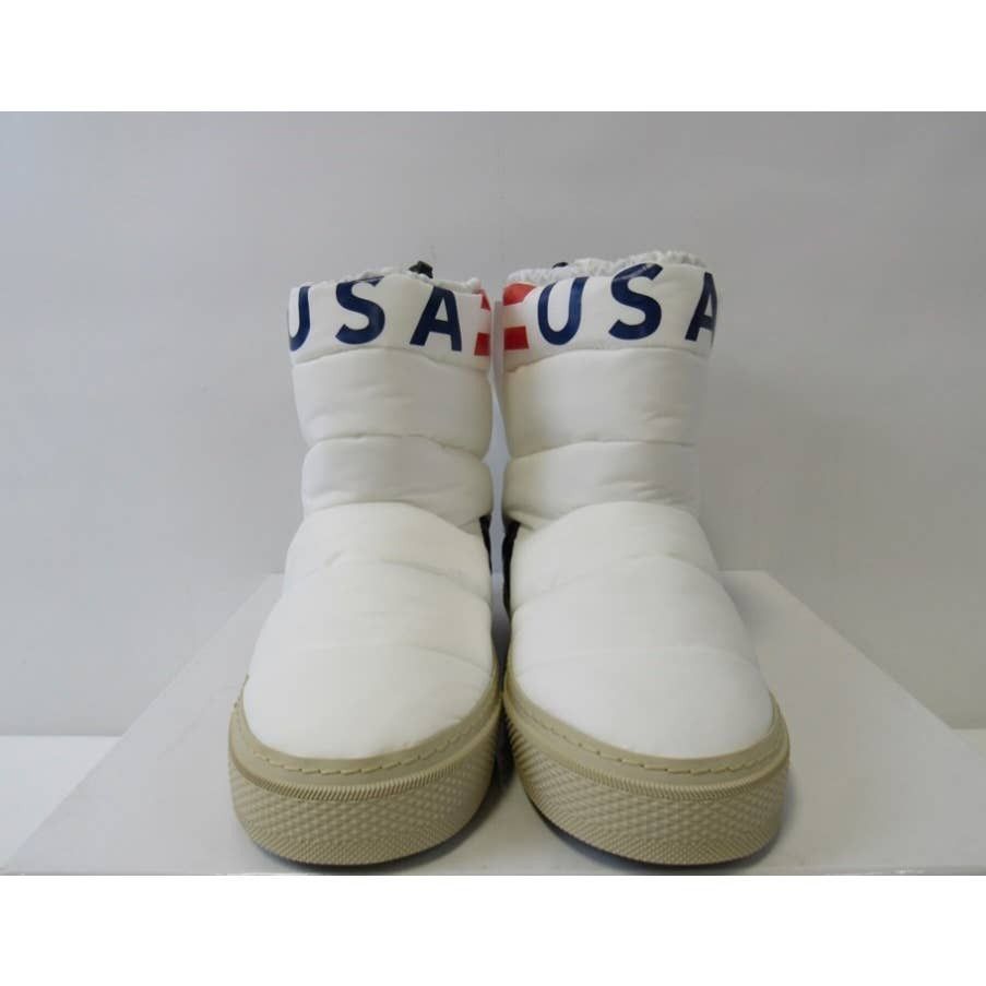 Ross & Snow Puffy USA MOON Boots Shearling MSRP $525