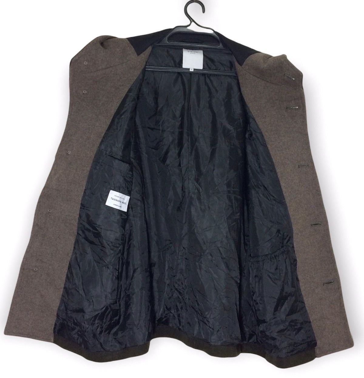Beams Plus B:ming Beam Premium Fabric TASMANIA WOOL Jacket Hoodie Size US M / EU 48-50 / 2 - 7 Thumbnail