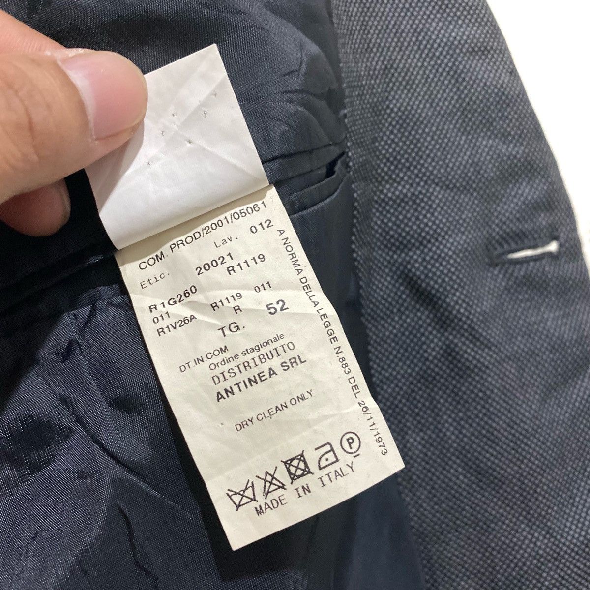 Emporio Armani Vintage EMPORIO ARMANI jacket Made in ITALY Size 38R - 8 Thumbnail