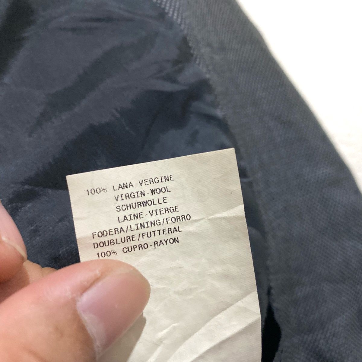 Emporio Armani Vintage EMPORIO ARMANI jacket Made in ITALY Size 38R - 9 Thumbnail