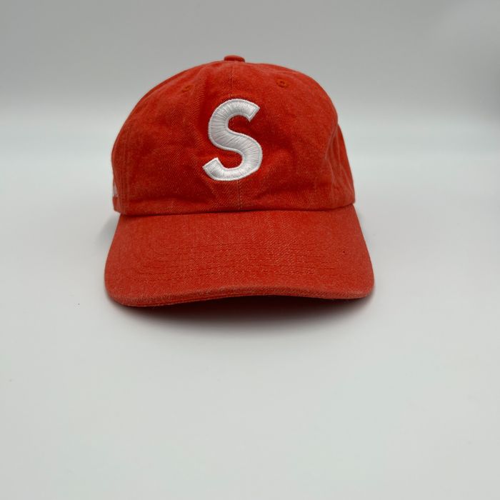 Supreme Supreme Kevlar Denim S Logo 6-Panel Red | Grailed