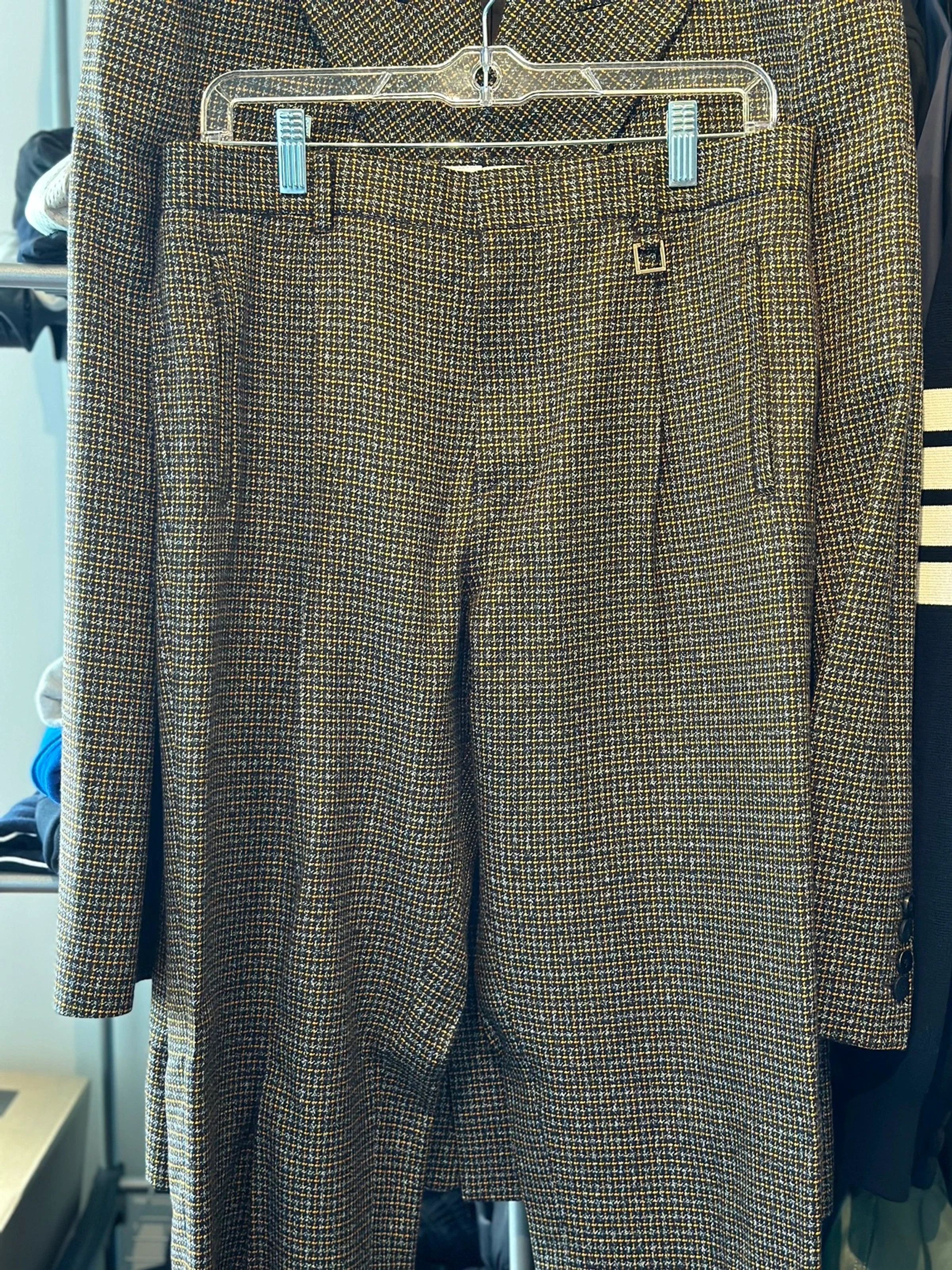 Wooyoungmi Wooyoungmi Check Suit Set-up Size 46R - 2 Thumbnail