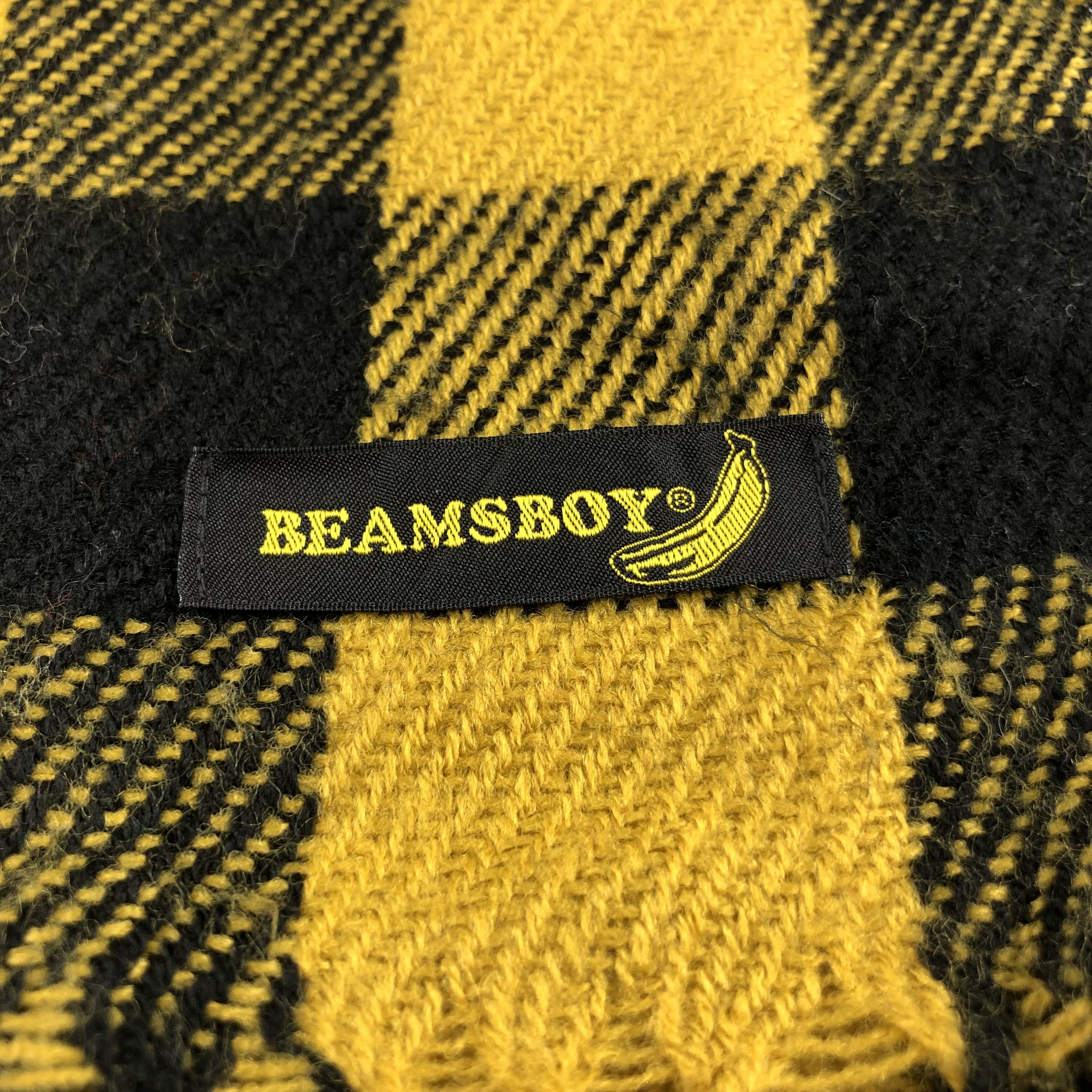Beams Plus Beams Boy Tartan Scarf Muffler Wool V991 Size ONE SIZE - 2 Thumbnail