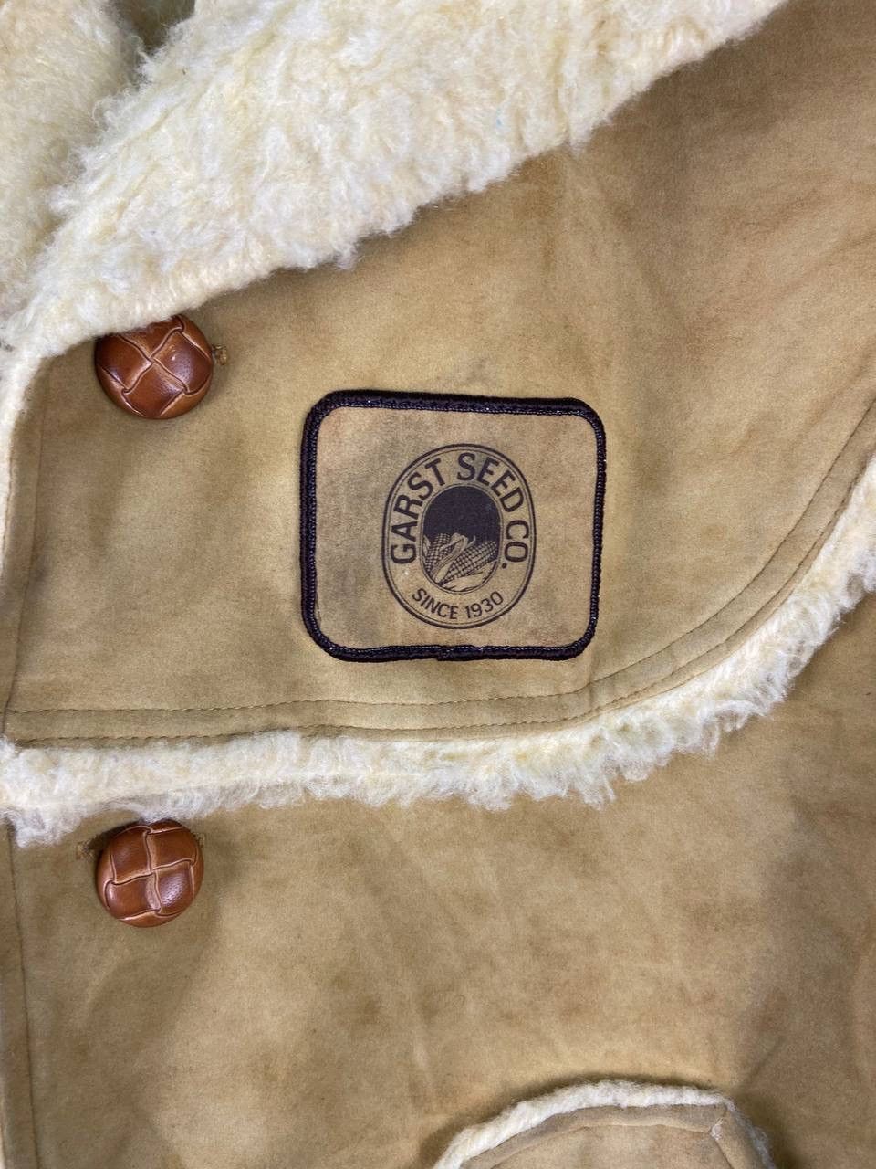 Swingster Vintage 80s B3 Sheepskin Shearling Sherpa Leather Jacket Size US S / EU 44-46 / 1 - 10 Thumbnail