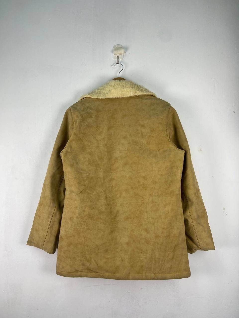 Swingster Vintage 80s B3 Sheepskin Shearling Sherpa Leather Jacket Size US S / EU 44-46 / 1 - 6 Thumbnail
