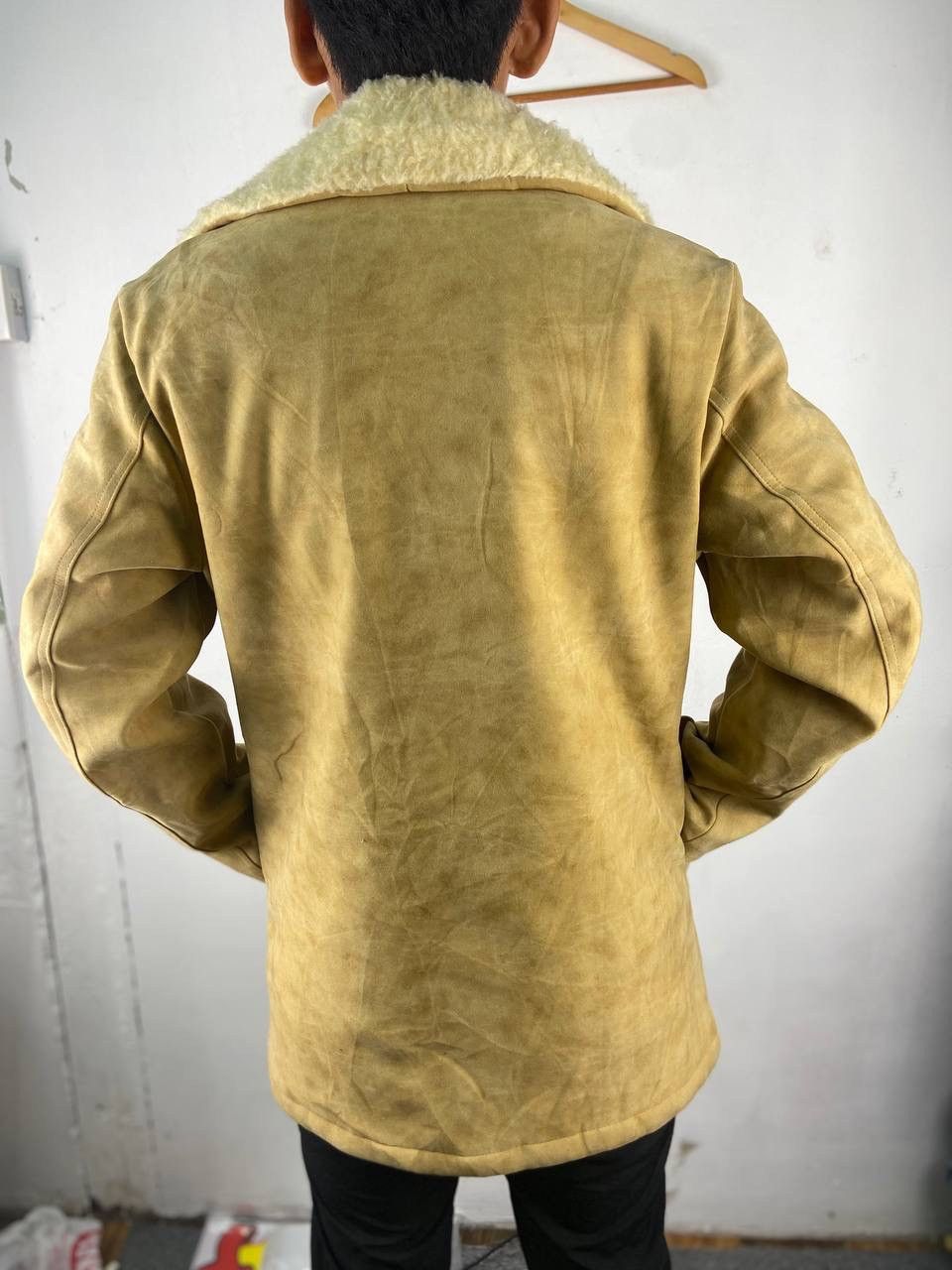 Swingster Vintage 80s B3 Sheepskin Shearling Sherpa Leather Jacket Size US S / EU 44-46 / 1 - 3 Thumbnail