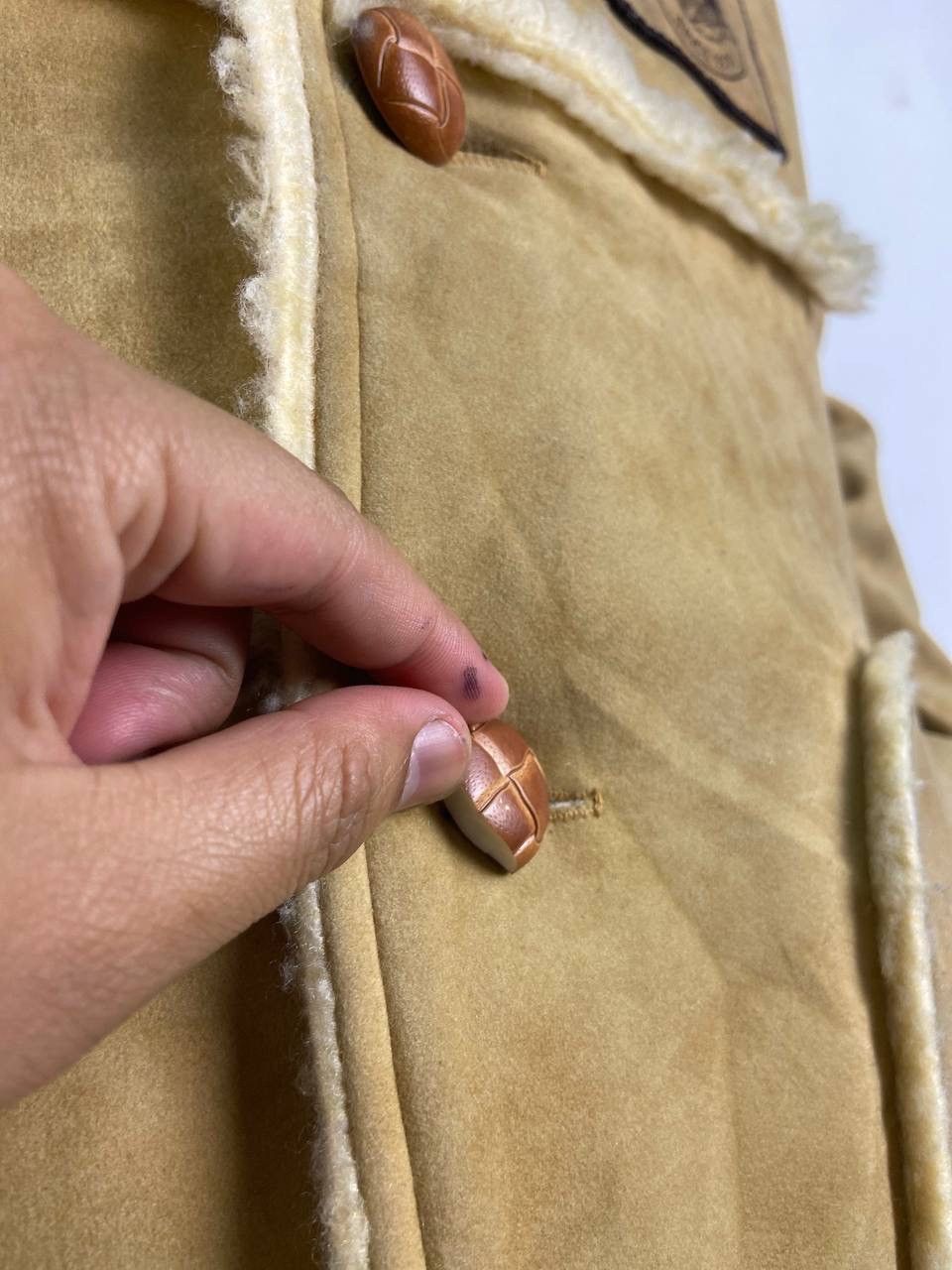 Swingster Vintage 80s B3 Sheepskin Shearling Sherpa Leather Jacket Size US S / EU 44-46 / 1 - 17 Thumbnail