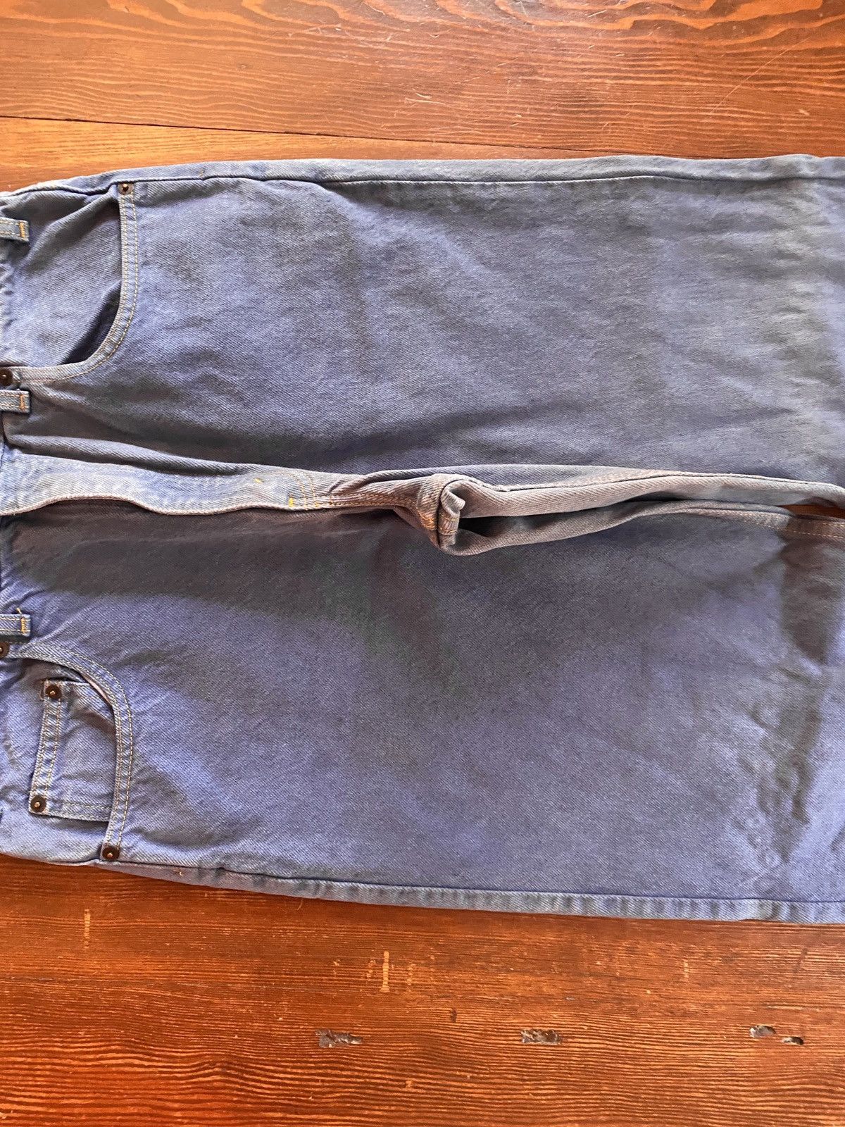Arizona Jean Co. Vintage 1995 90s Arizona Jean Co Faded Purple Denim 32x33.5 Size US 32 / EU 48 - 5 Thumbnail