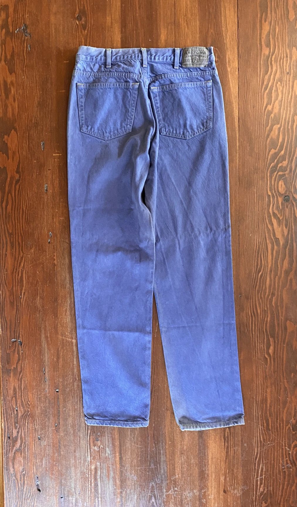 Arizona Jean Co. Vintage 1995 90s Arizona Jean Co Faded Purple Denim 32x33.5 Size US 32 / EU 48 - 13 Thumbnail