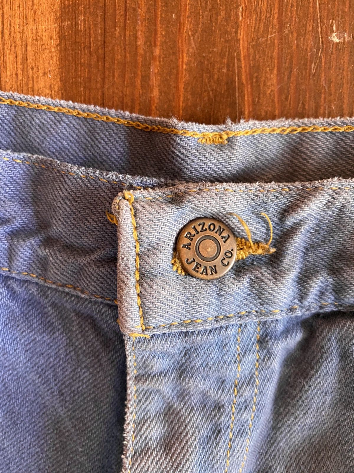 Arizona Jean Co. Vintage 1995 90s Arizona Jean Co Faded Purple Denim 32x33.5 Size US 32 / EU 48 - 8 Thumbnail