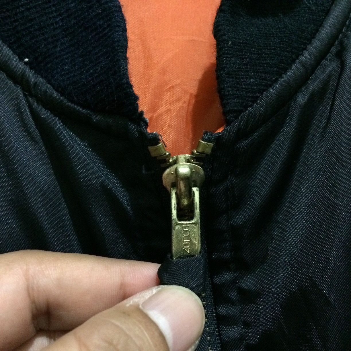 Alpha Industries Vintage 1998 Team Scorpion Jacket USAF flyer's Bomber Size US L / EU 52-54 / 3 - 5 Thumbnail