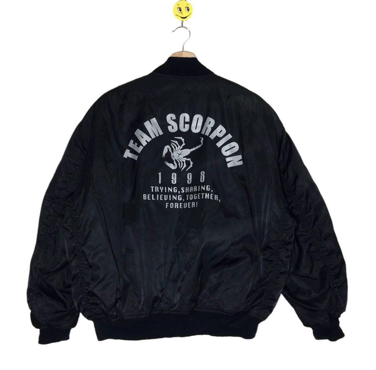 Alpha Industries Vintage 1998 Team Scorpion Jacket USAF flyer's Bomber Size US L / EU 52-54 / 3 - 1 Thumbnail