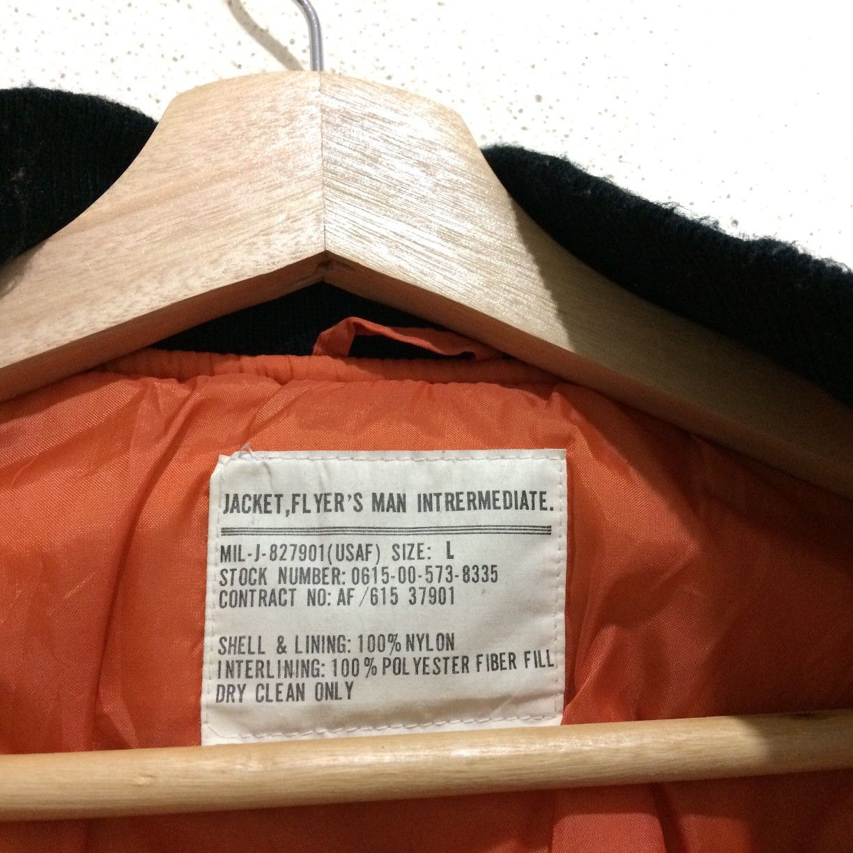 Alpha Industries Vintage 1998 Team Scorpion Jacket USAF flyer's Bomber Size US L / EU 52-54 / 3 - 7 Thumbnail