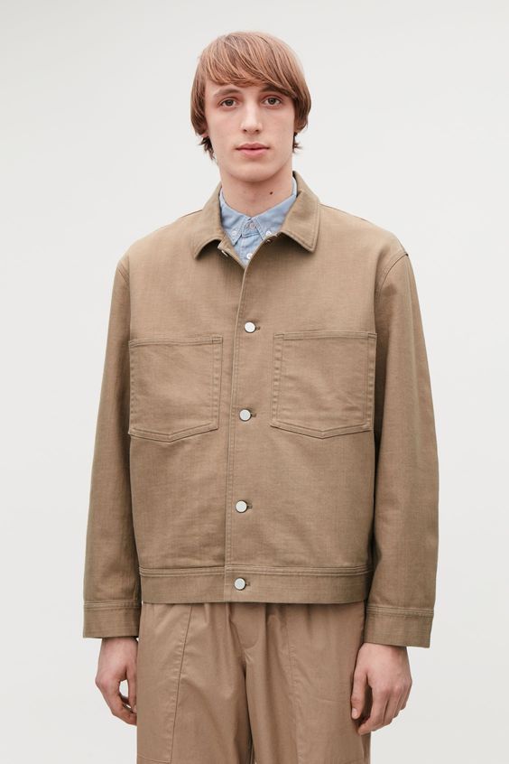 Cos COS Relaxed Fit Two-pocket Denim Jacket Size US S / EU 44-46 / 1 - 1 Thumbnail