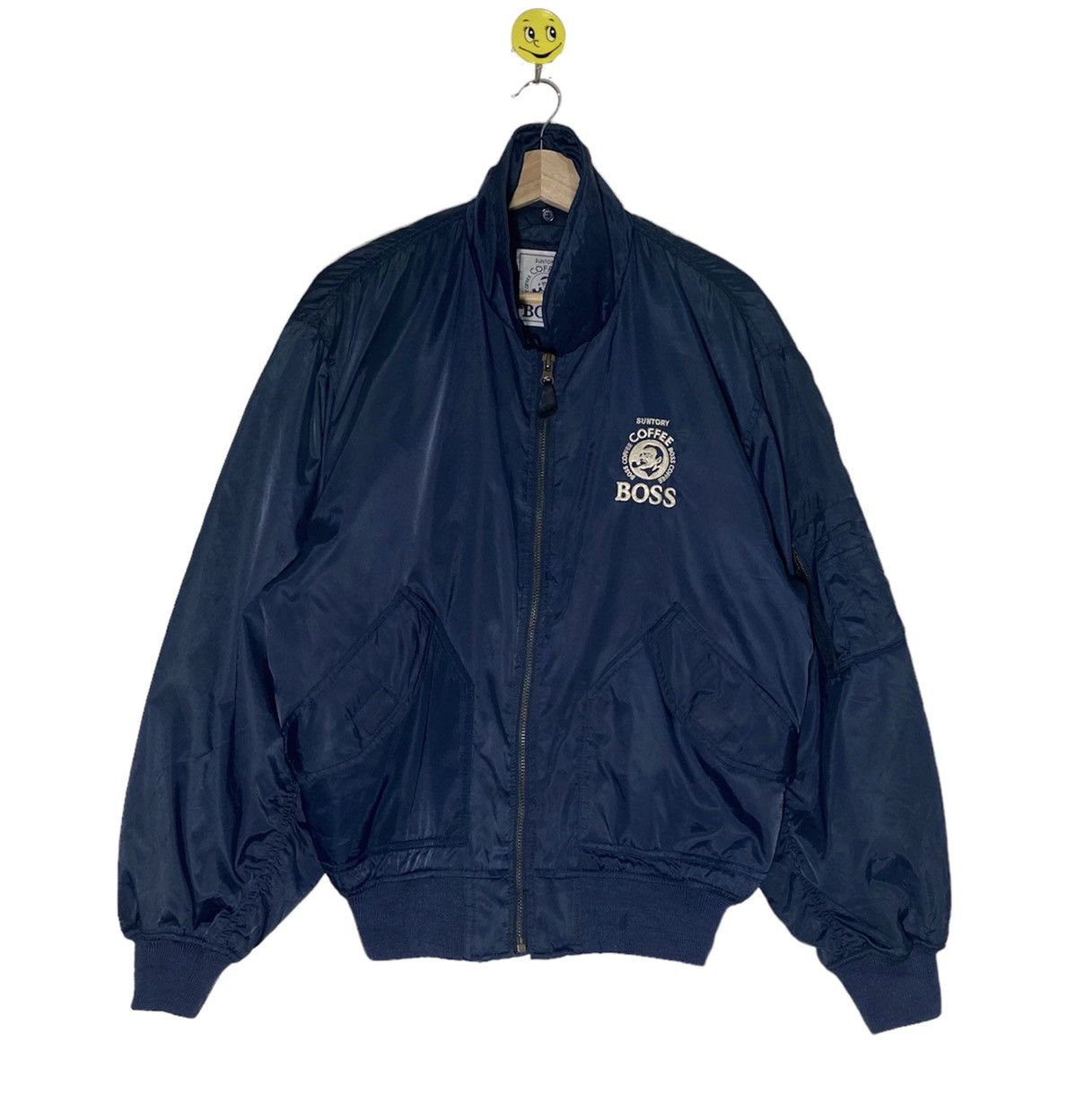 Japanese Brand Rare Vintage SUNTORY BOSS COFFEE embroidery Logo Jacket Size US L / EU 52-54 / 3 - 1 Thumbnail