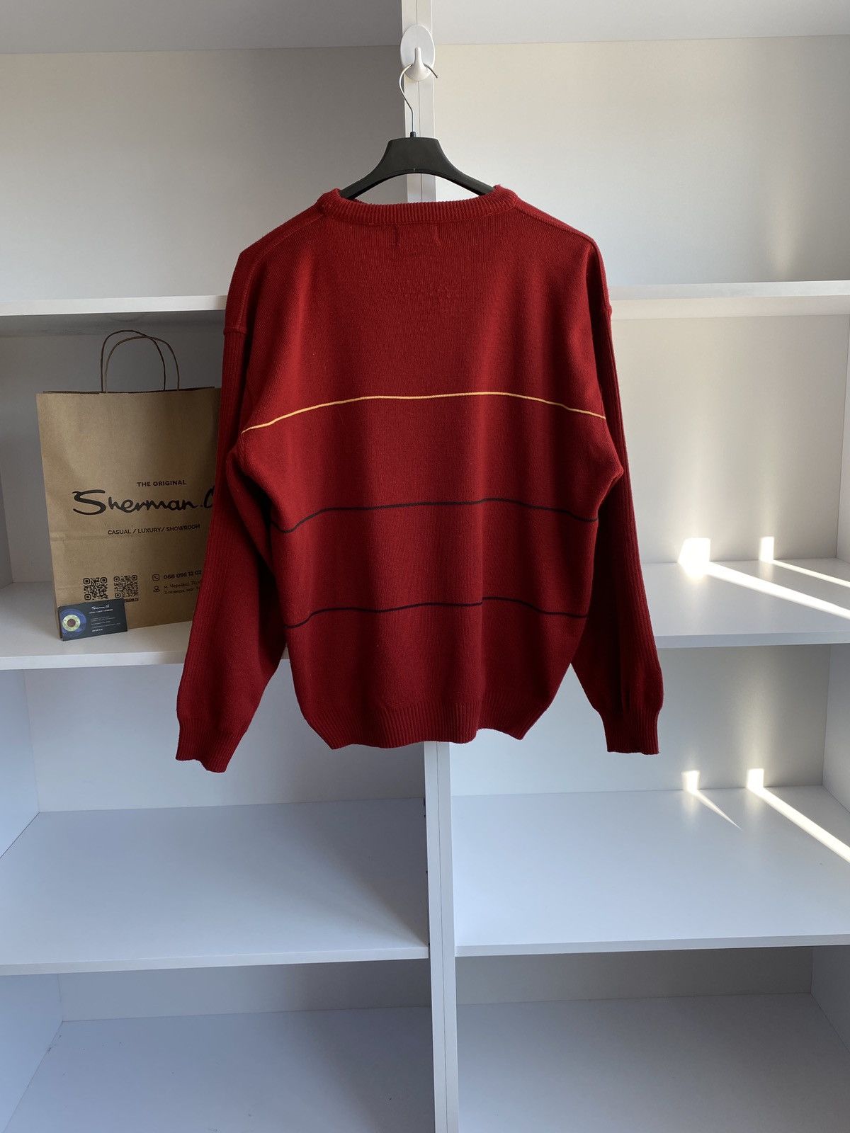 Lacoste × Vintage Vintage Lacoste Knit Sweater Size US L / EU 52-54 / 3 - 5 Thumbnail