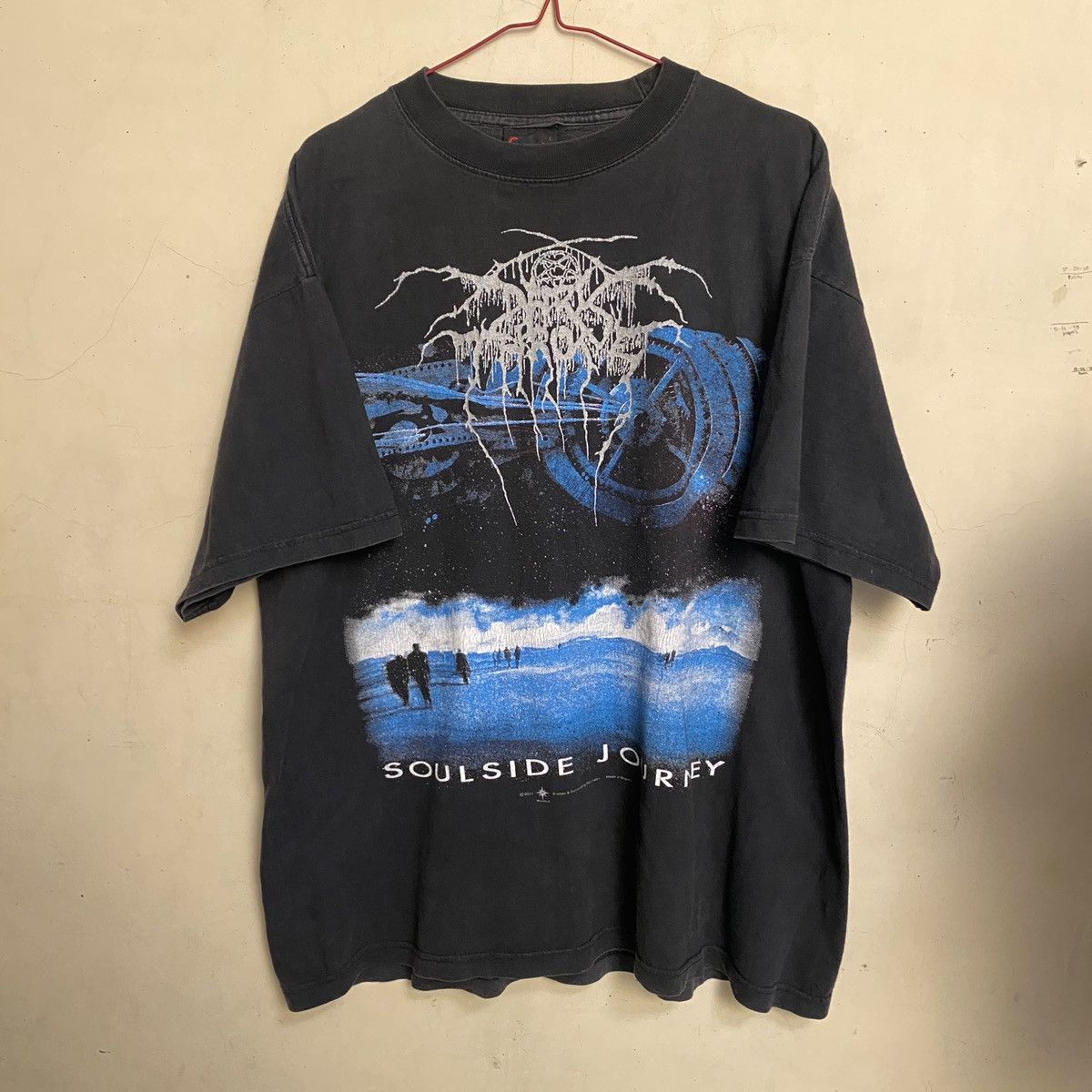 image of Band Tees x Vintage Soulside Journey 00 in Black, Men's (Size XL)