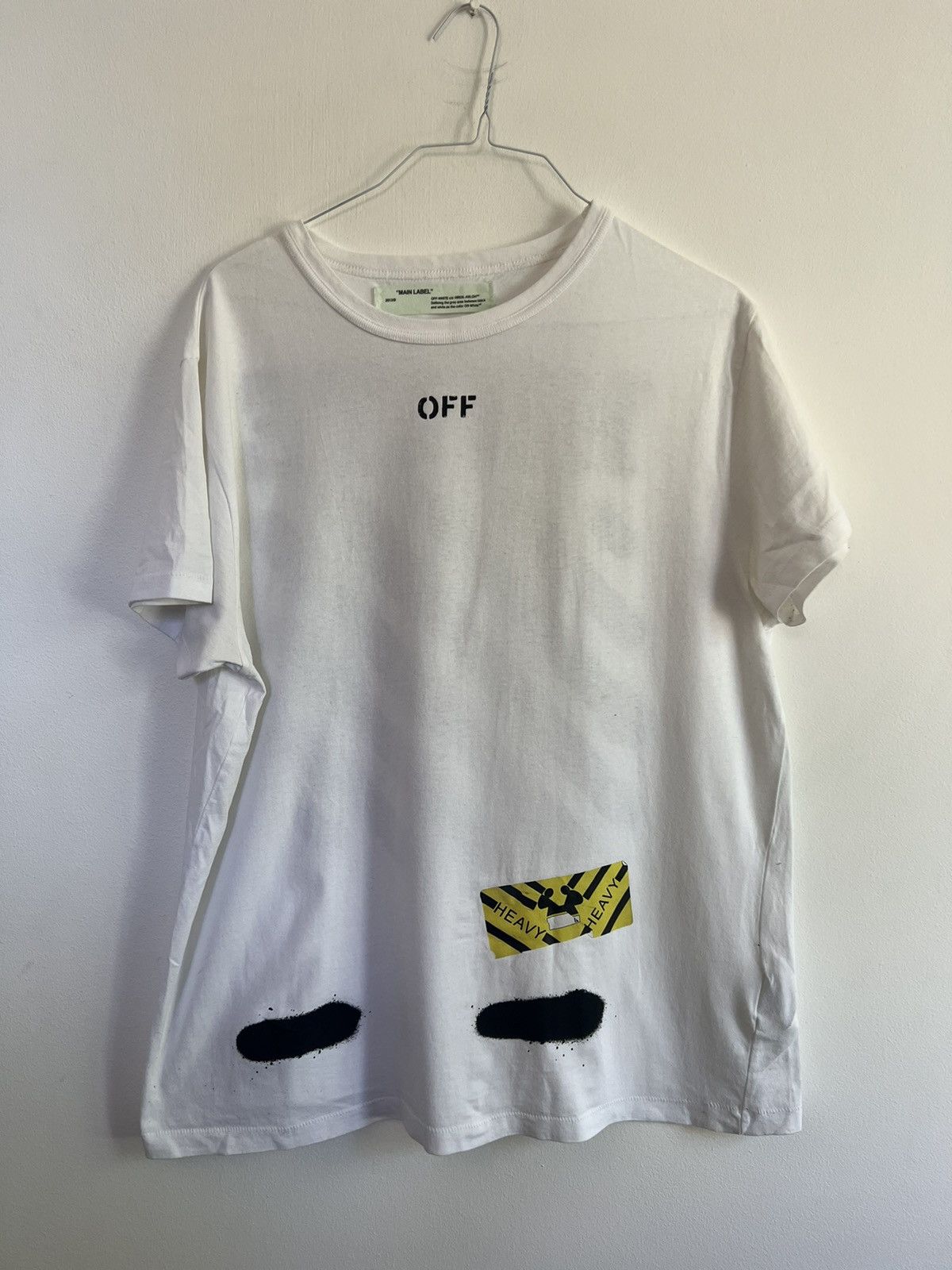 Off-White Off white spray paint TEE Size US S / EU 44-46 / 1 - 6 Thumbnail