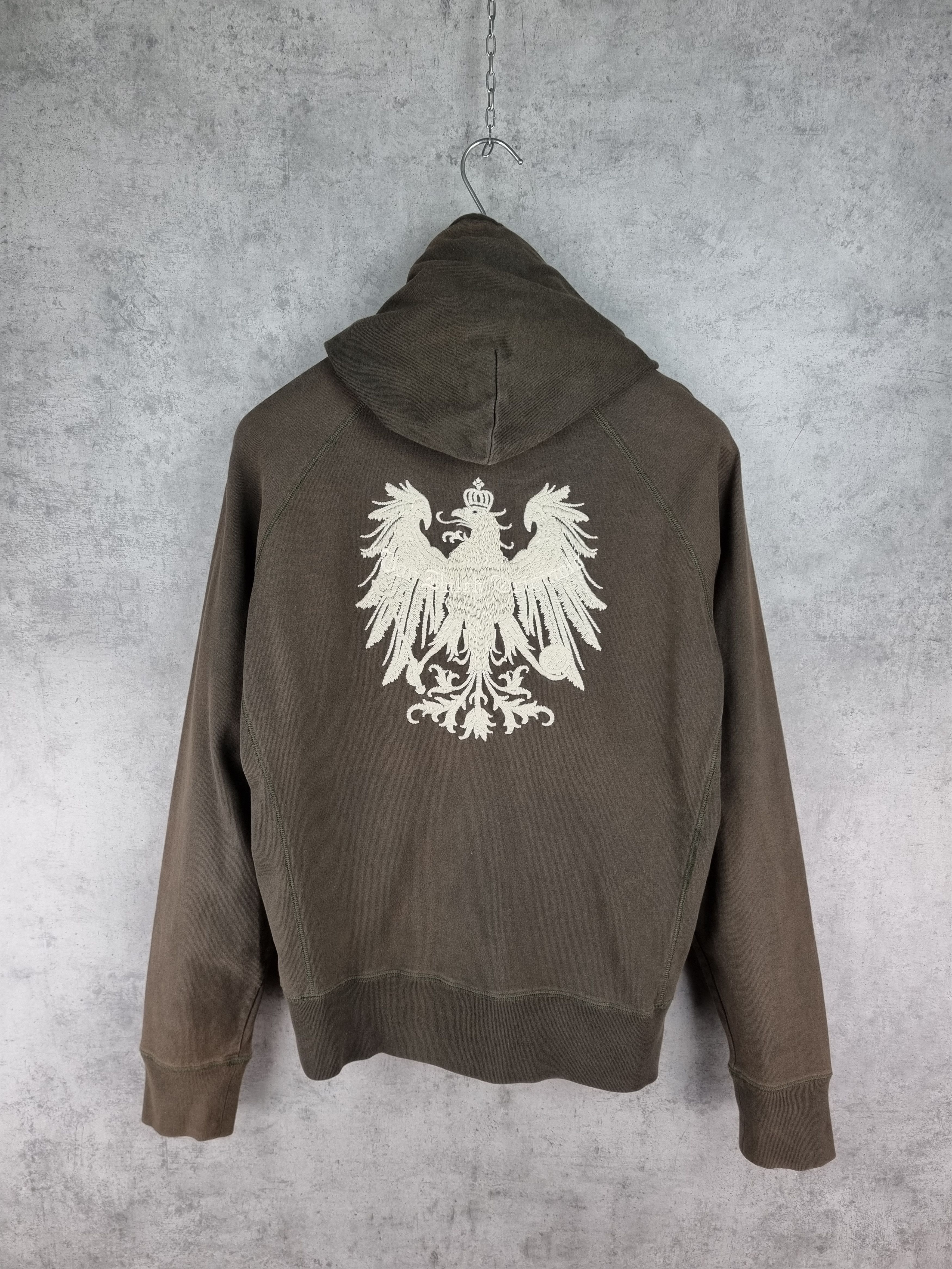 Japanese Brand × Von Dutch 90s Rare VON DUTCH Art Design Track top Embroidered Eagle Size US M / EU 48-50 / 2 - 1 Thumbnail