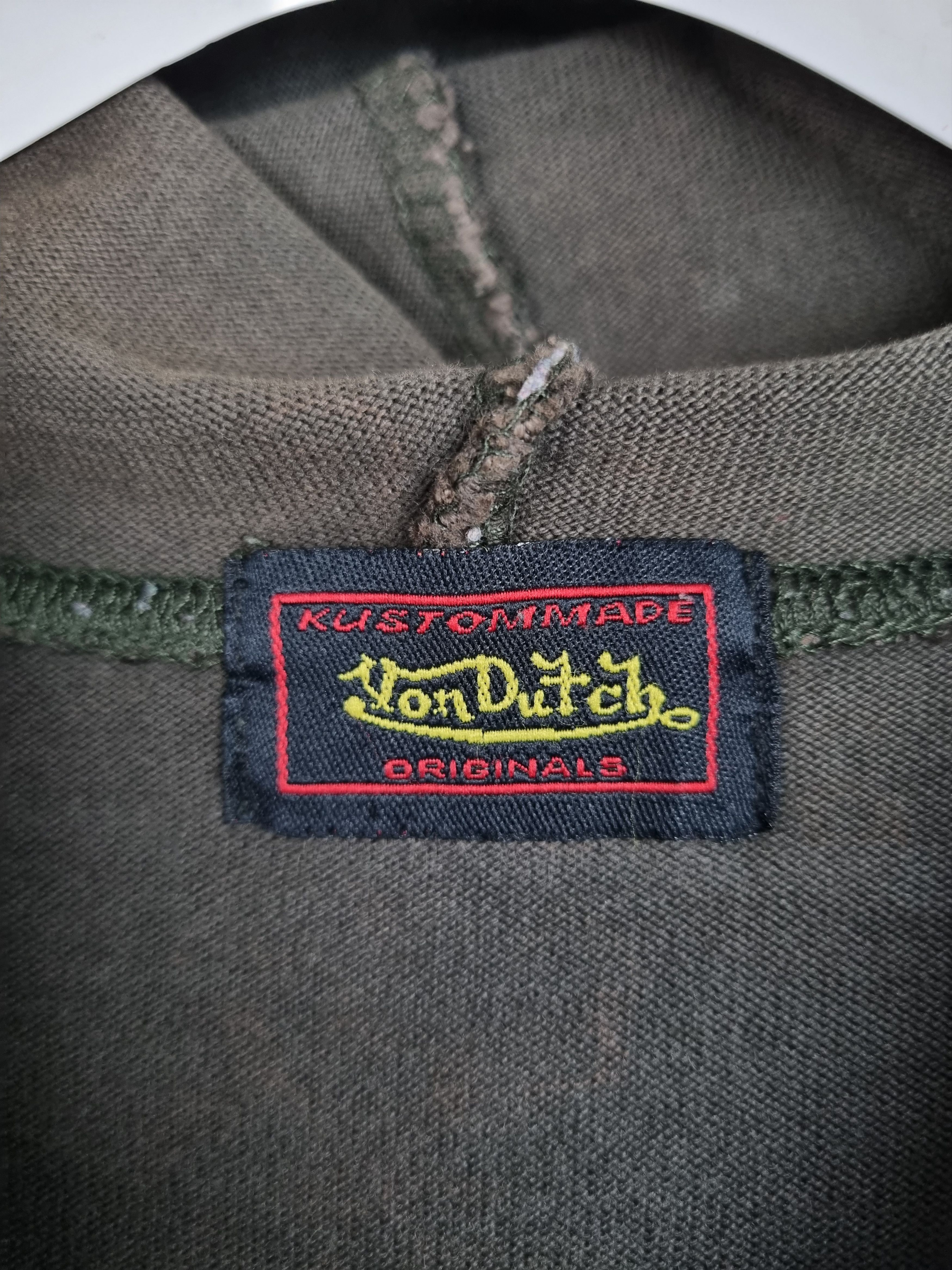 Japanese Brand × Von Dutch 90s Rare VON DUTCH Art Design Track top Embroidered Eagle Size US M / EU 48-50 / 2 - 8 Thumbnail