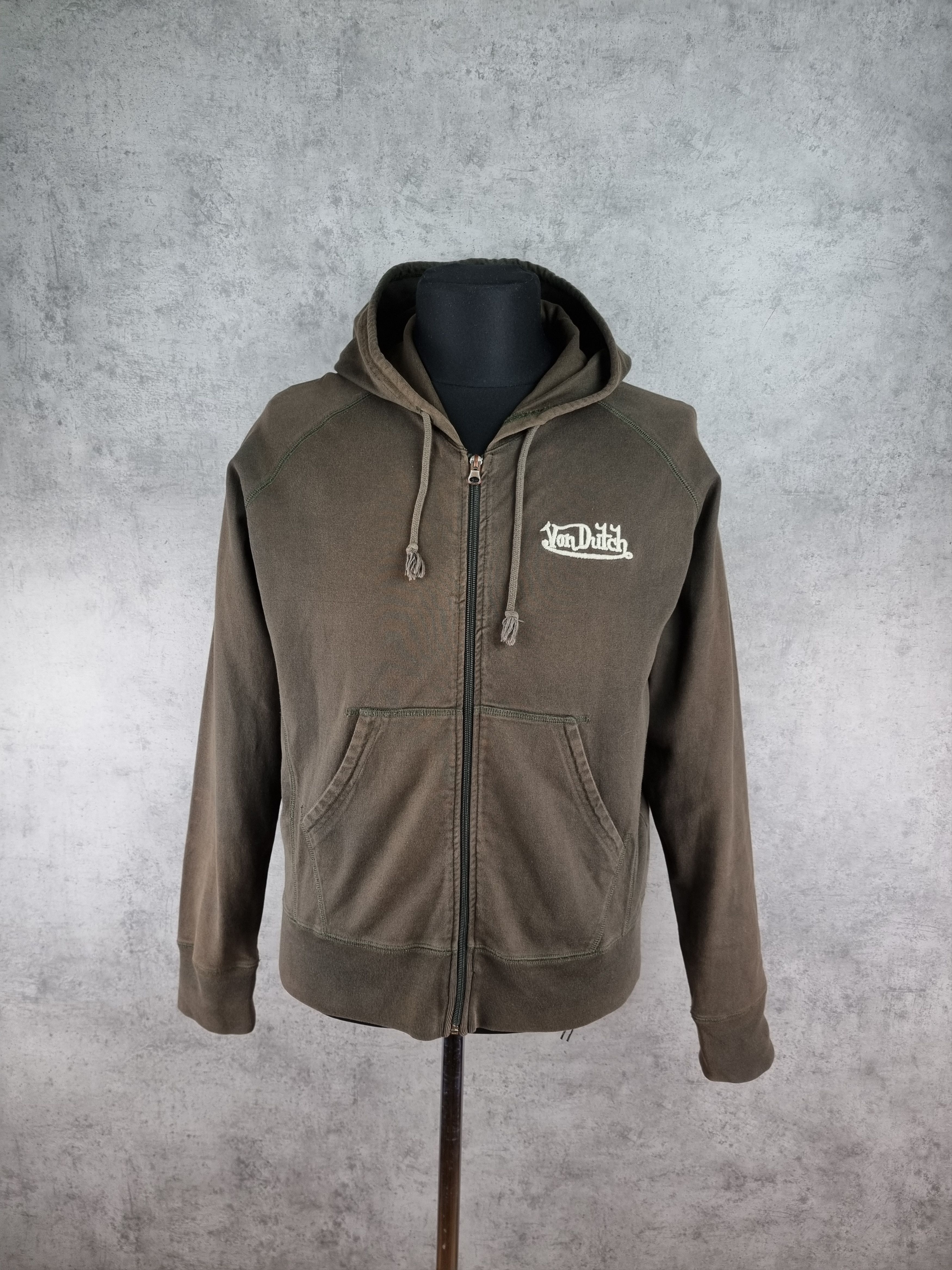 Japanese Brand × Von Dutch 90s Rare VON DUTCH Art Design Track top Embroidered Eagle Size US M / EU 48-50 / 2 - 6 Thumbnail