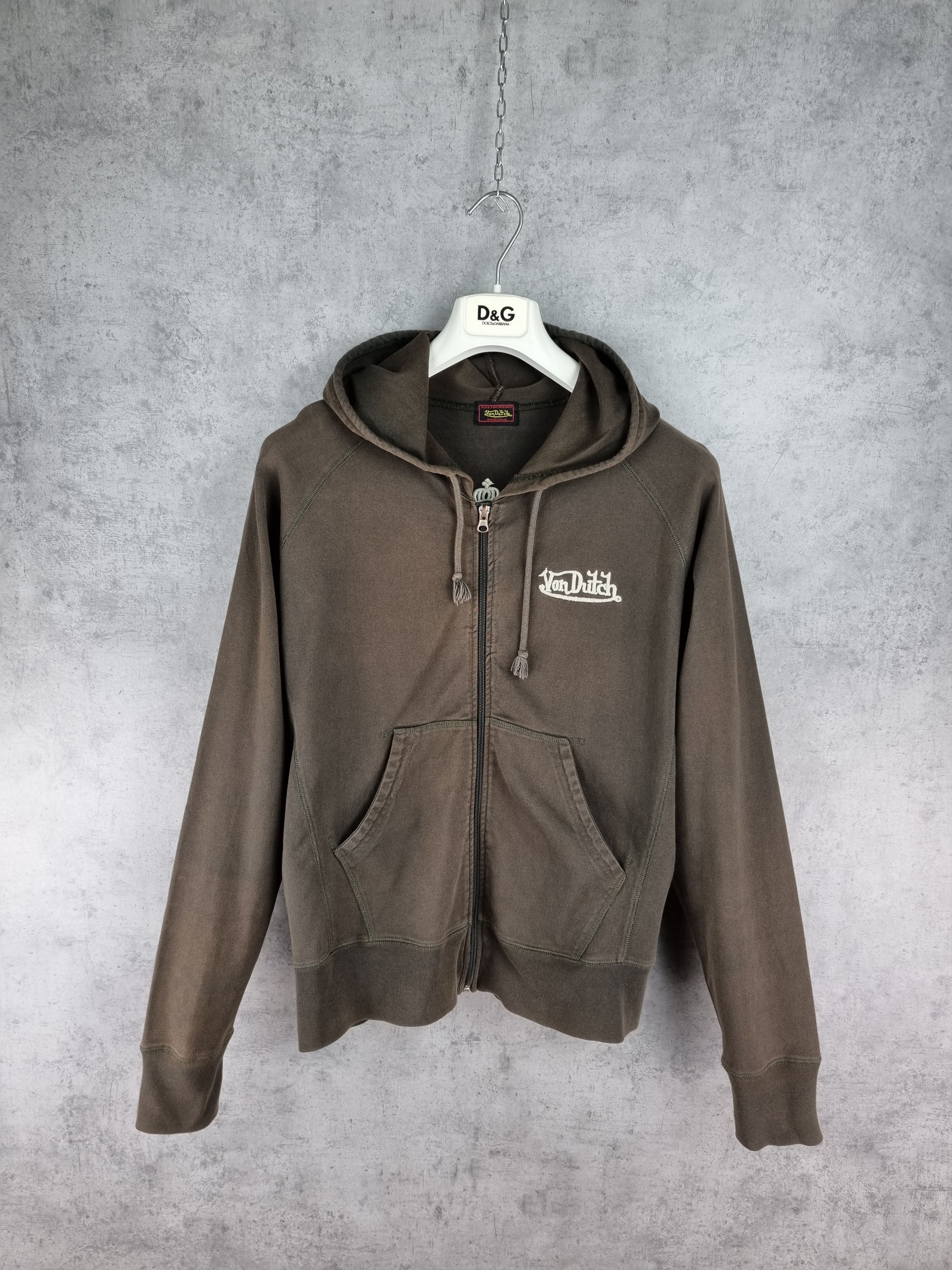 Japanese Brand × Von Dutch 90s Rare VON DUTCH Art Design Track top Embroidered Eagle Size US M / EU 48-50 / 2 - 3 Thumbnail