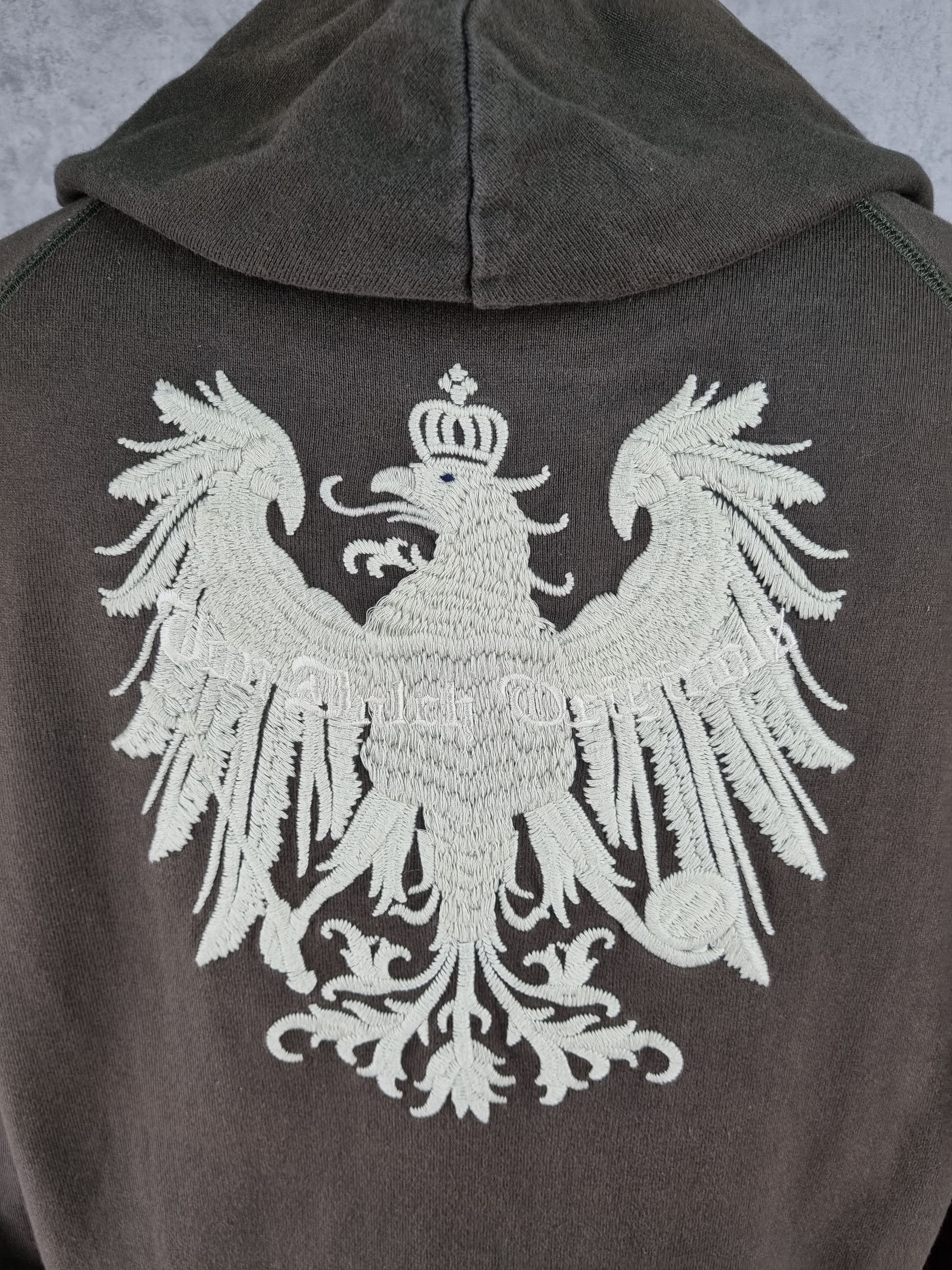 Japanese Brand × Von Dutch 90s Rare VON DUTCH Art Design Track top Embroidered Eagle Size US M / EU 48-50 / 2 - 2 Thumbnail