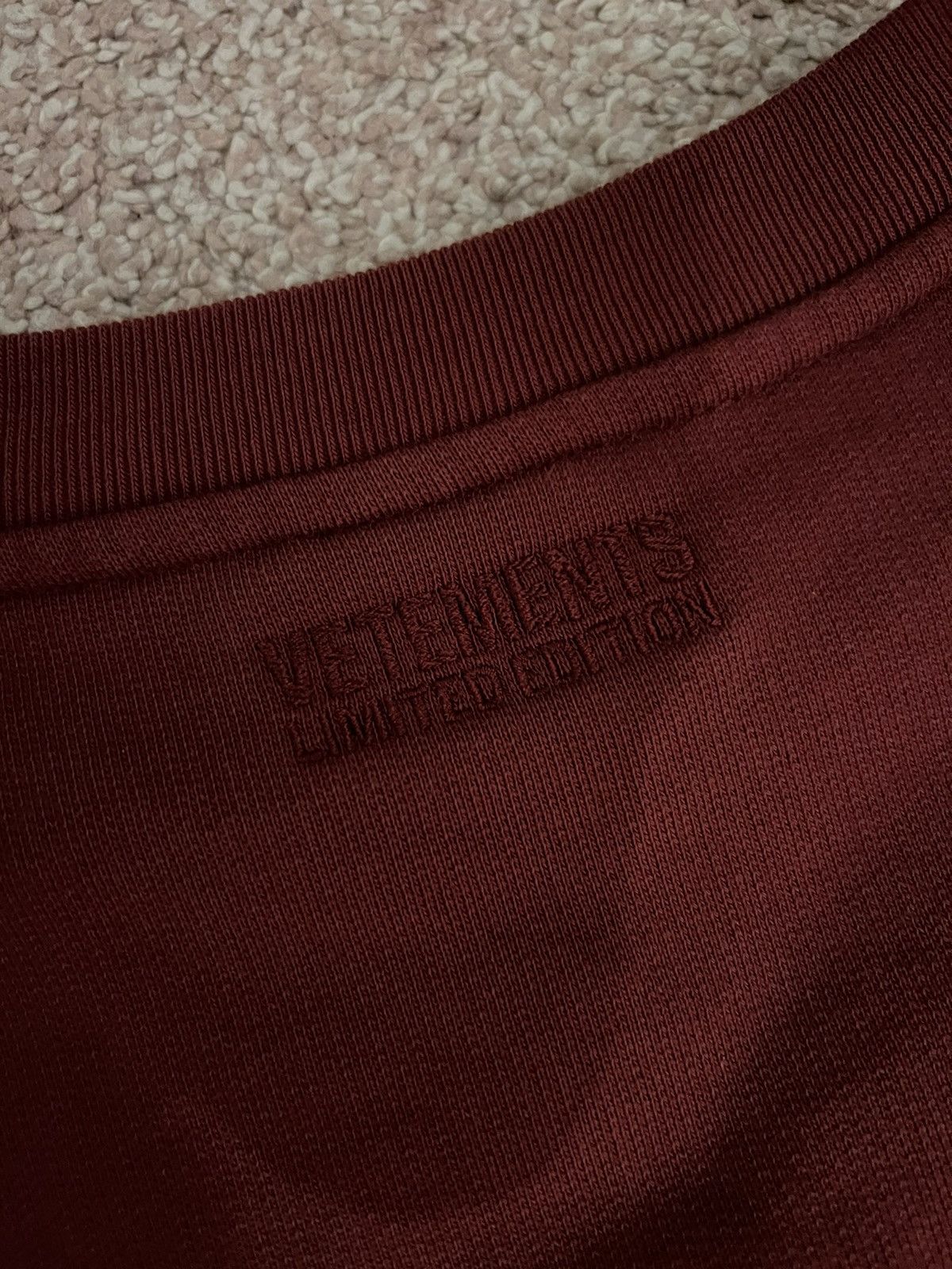 Vetements *RARE* Unskinny/Think big Vetements sweatshirt XL Size US XL / EU 56 / 4 - 5 Thumbnail