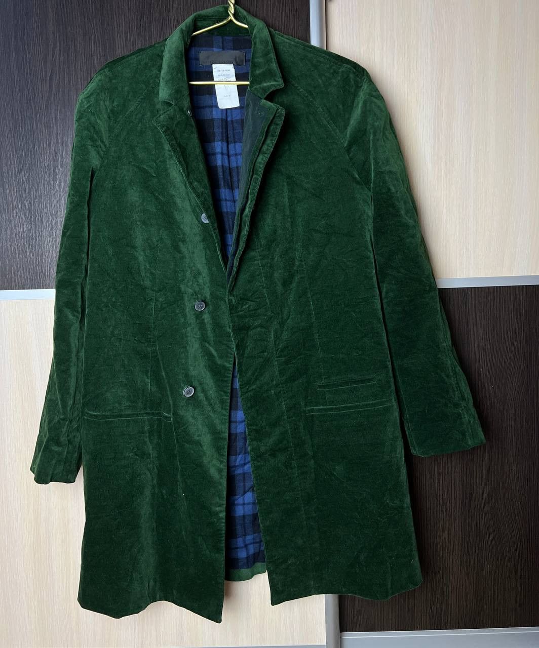 Haider Ackermann Haider Ackermann Green Velvet Coat F/W17 Size US M / EU 48-50 / 2 - 4 Thumbnail