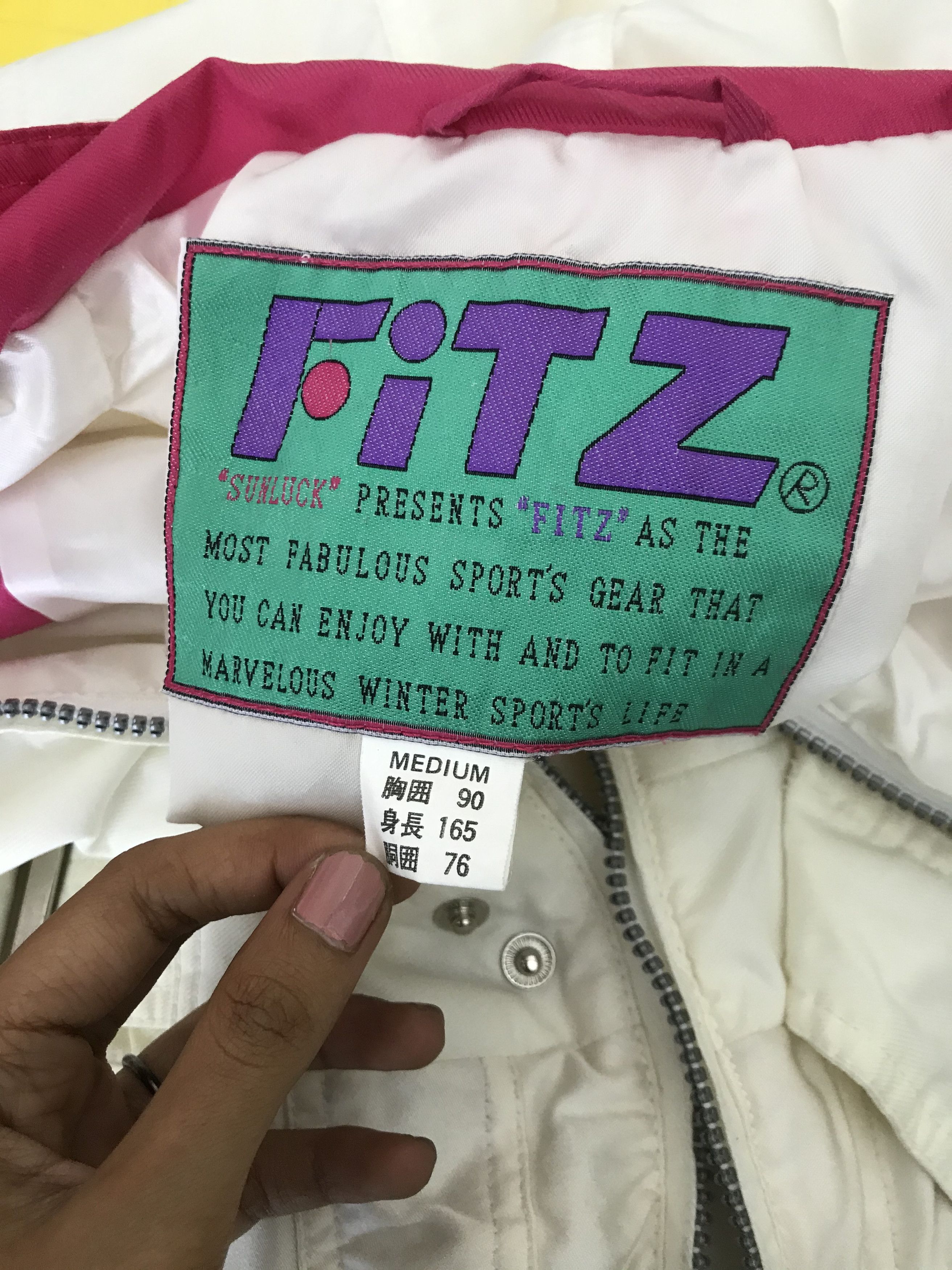 Japanese Brand × Vintage Vintage Fitz Ski Suit Coverall Japanese Ski Wear Jumpsuit Size US 30 / EU 46 - 9 Thumbnail