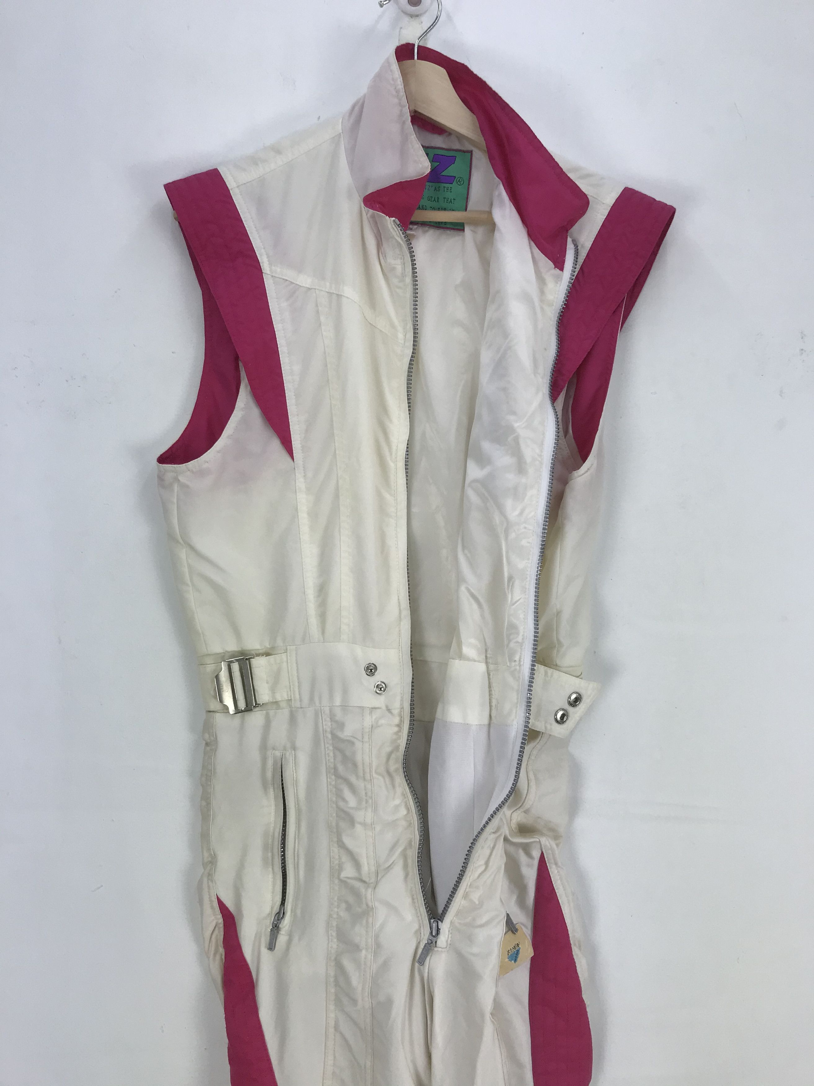 Japanese Brand × Vintage Vintage Fitz Ski Suit Coverall Japanese Ski Wear Jumpsuit Size US 30 / EU 46 - 6 Thumbnail