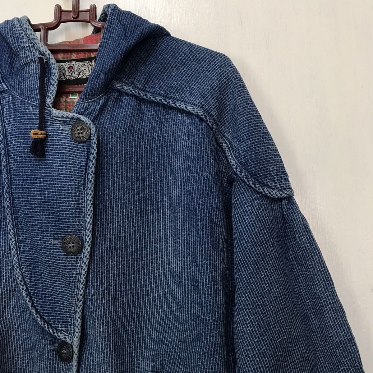 Japanese Brand 🔥 Rare 🔥 Simple life reversible jacket like kapital design Size US L / EU 52-54 / 3 - 6 Thumbnail