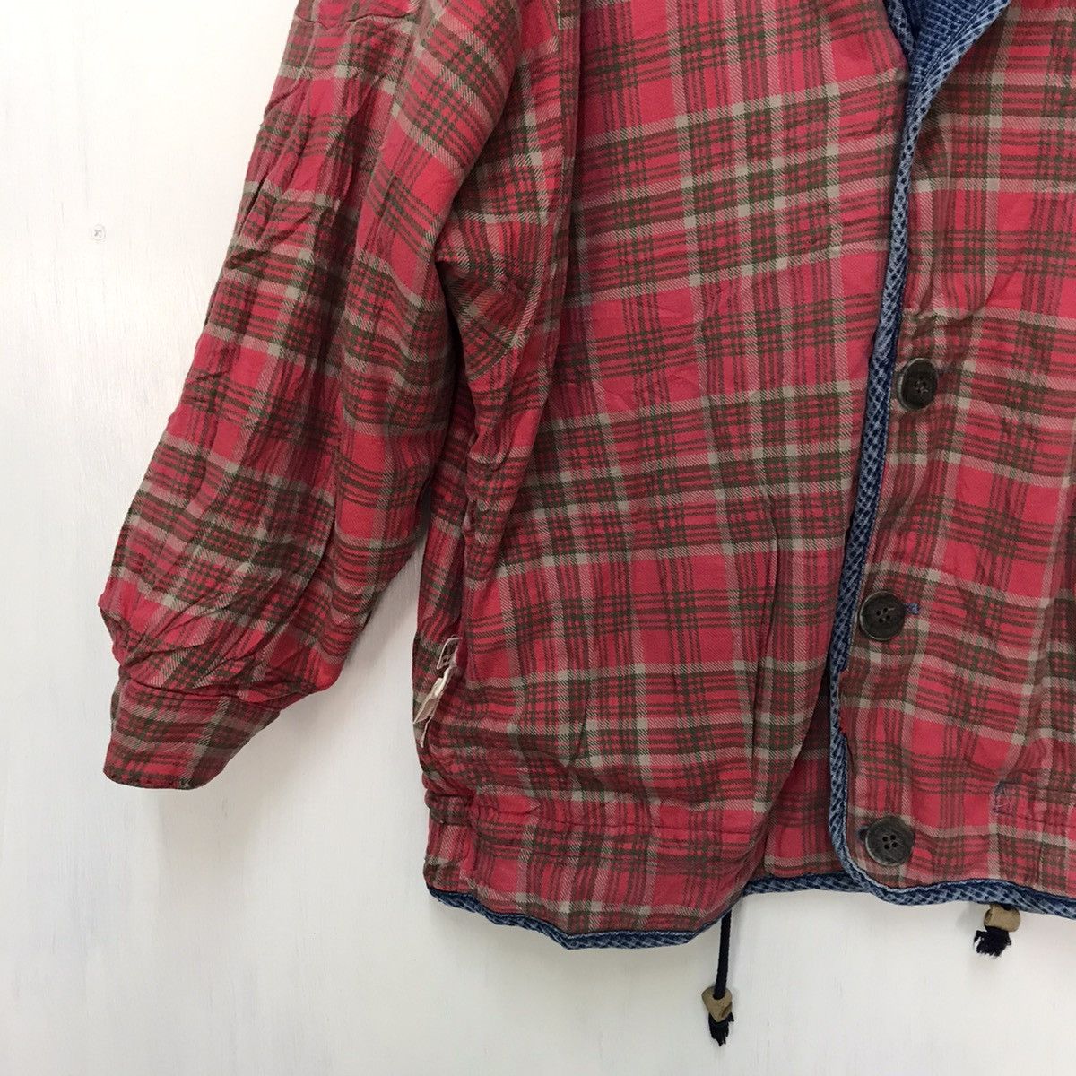 Japanese Brand 🔥 Rare 🔥 Simple life reversible jacket like kapital design Size US L / EU 52-54 / 3 - 17 Thumbnail