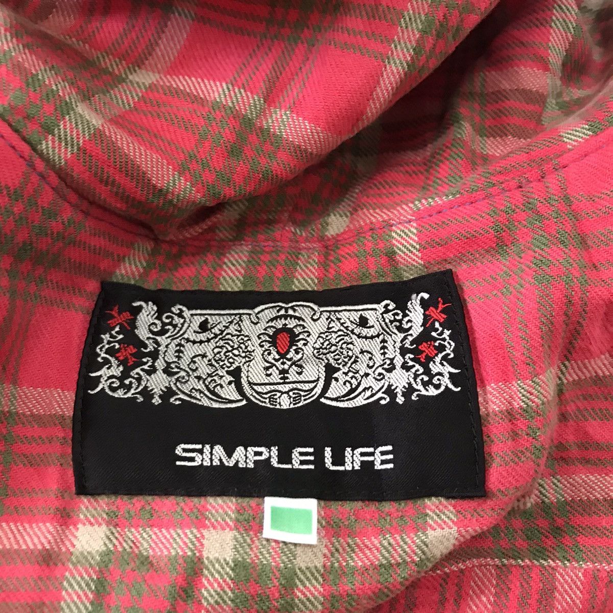 Japanese Brand 🔥 Rare 🔥 Simple life reversible jacket like kapital design Size US L / EU 52-54 / 3 - 12 Thumbnail