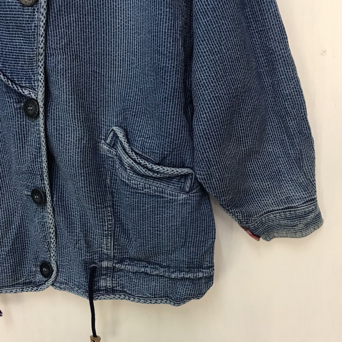 Japanese Brand 🔥 Rare 🔥 Simple life reversible jacket like kapital design Size US L / EU 52-54 / 3 - 5 Thumbnail