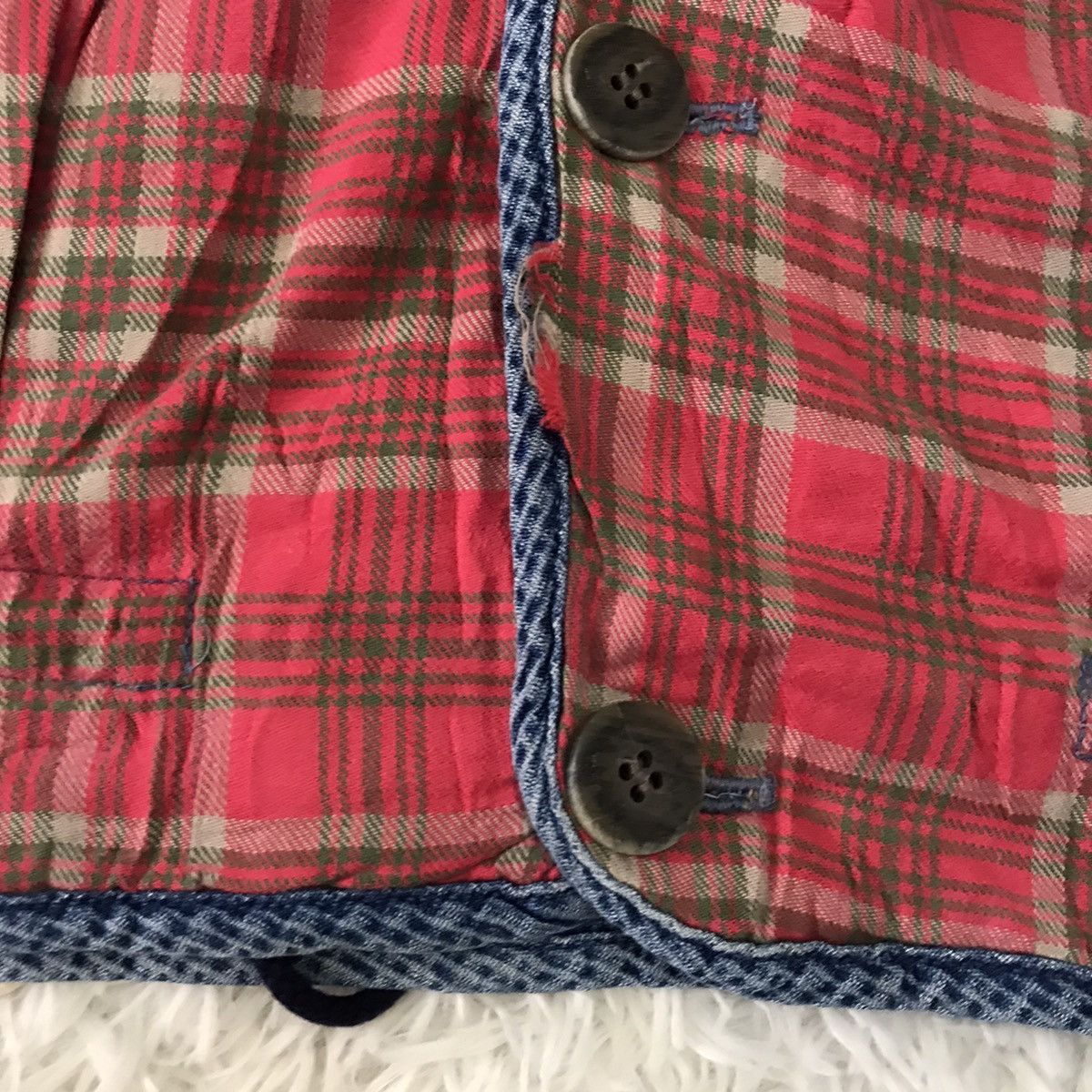 Japanese Brand 🔥 Rare 🔥 Simple life reversible jacket like kapital design Size US L / EU 52-54 / 3 - 21 Thumbnail