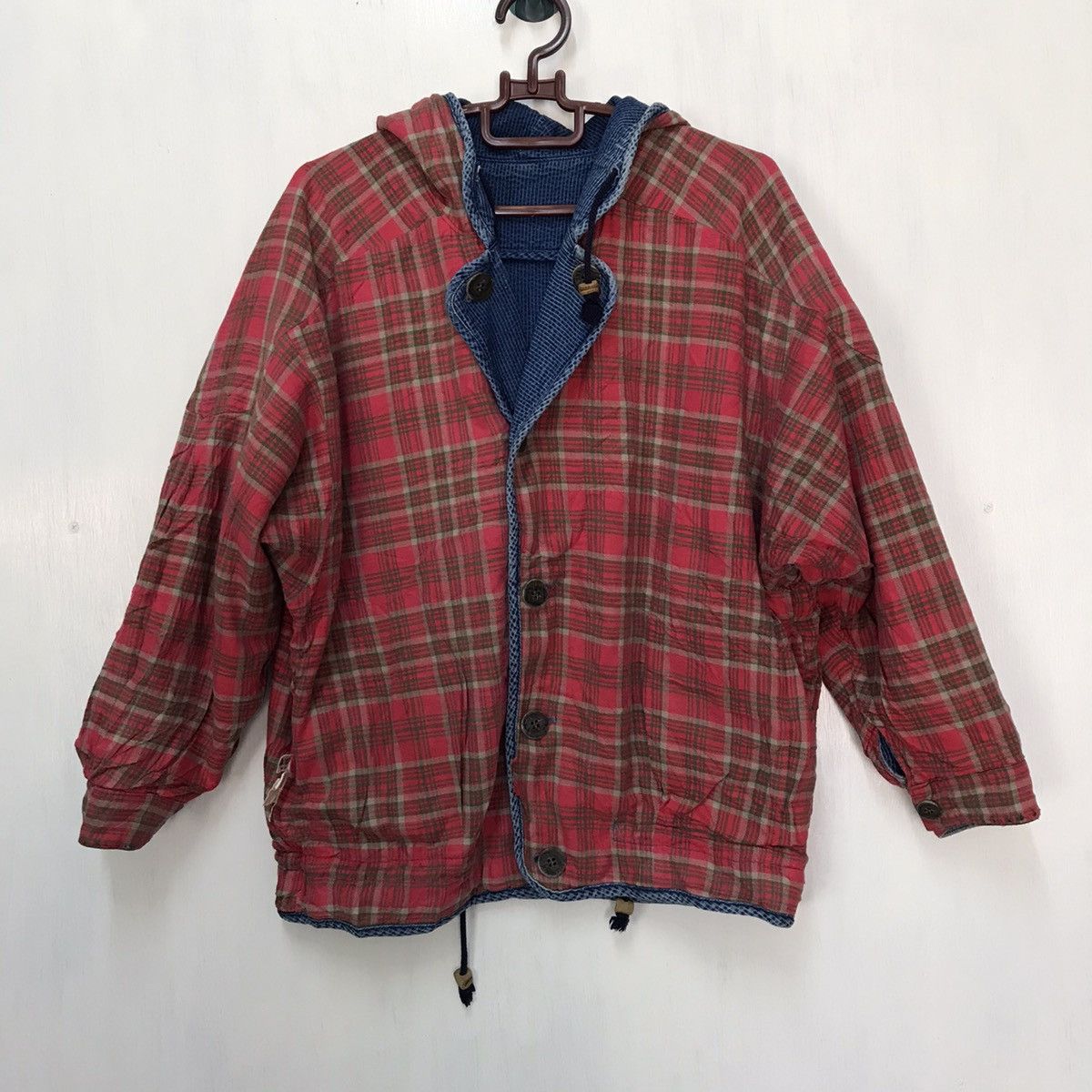 Japanese Brand 🔥 Rare 🔥 Simple life reversible jacket like kapital design Size US L / EU 52-54 / 3 - 15 Thumbnail