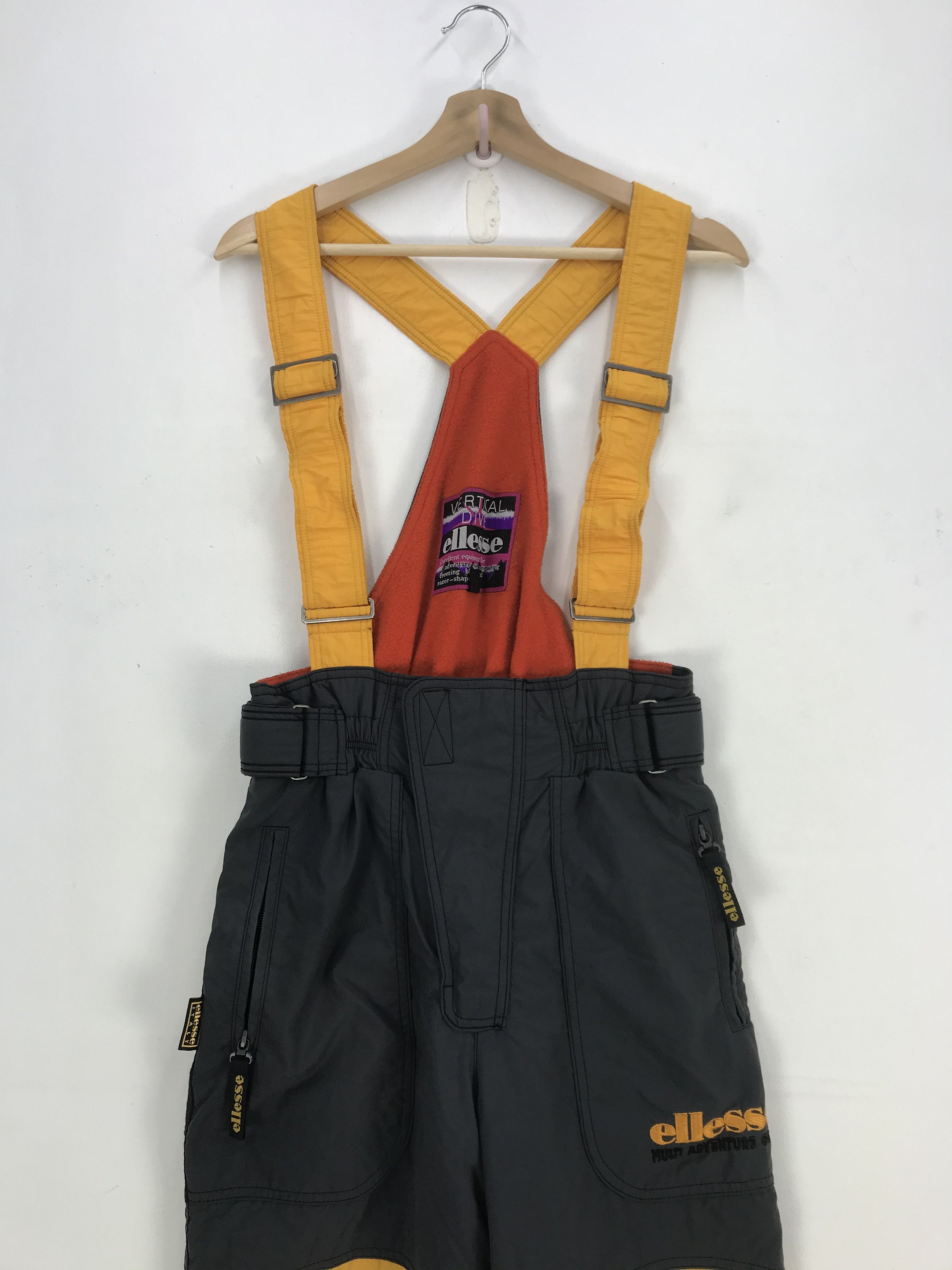 Ellesse × Vintage Ellesse Ski Suit Ellesse Coverall Ellesse Ski Overall Pants Size US 30 / EU 46 - 2 Thumbnail