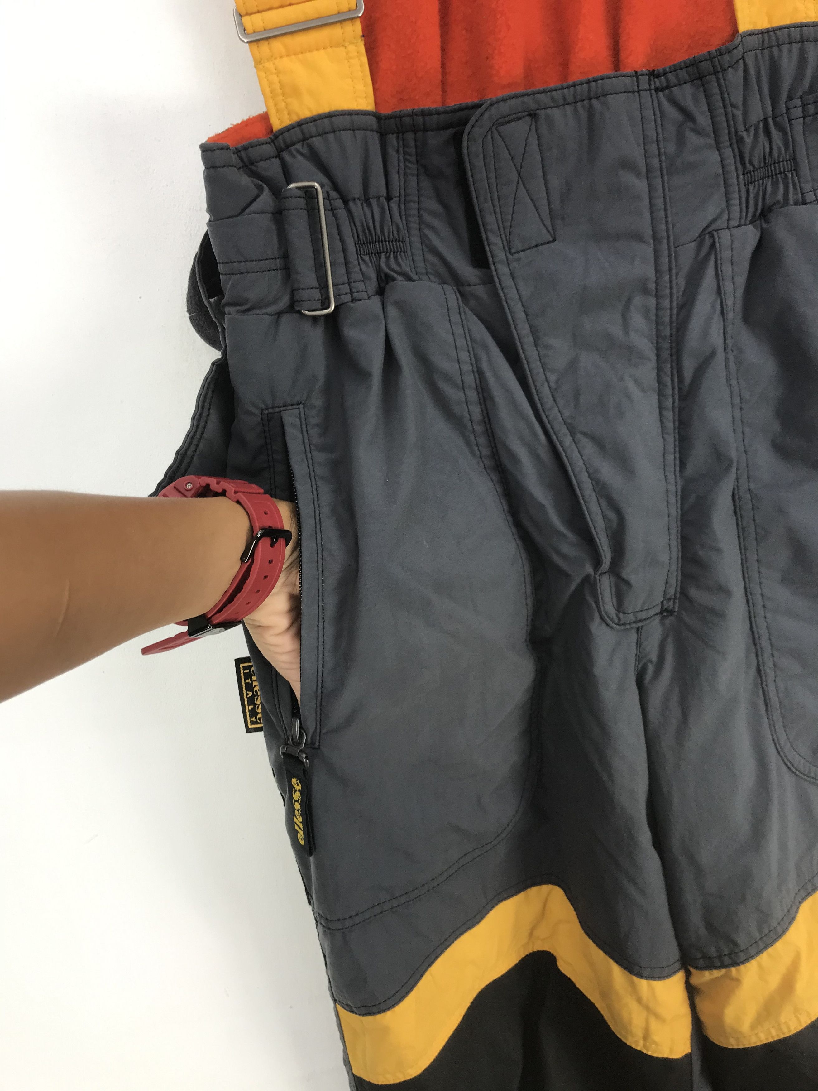 Ellesse × Vintage Ellesse Ski Suit Ellesse Coverall Ellesse Ski Overall Pants Size US 30 / EU 46 - 6 Thumbnail